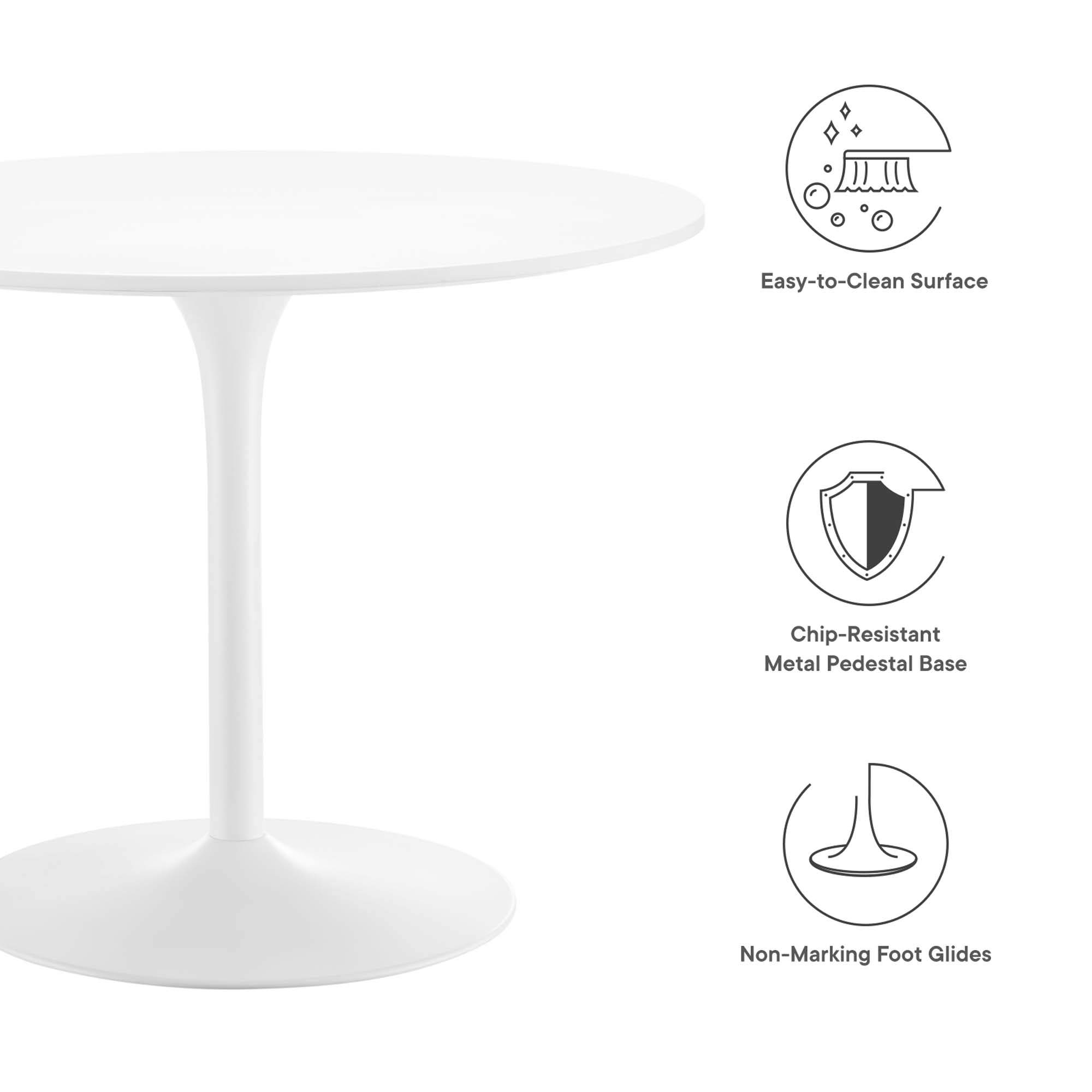Modway Pursuit 40" Dining Table
