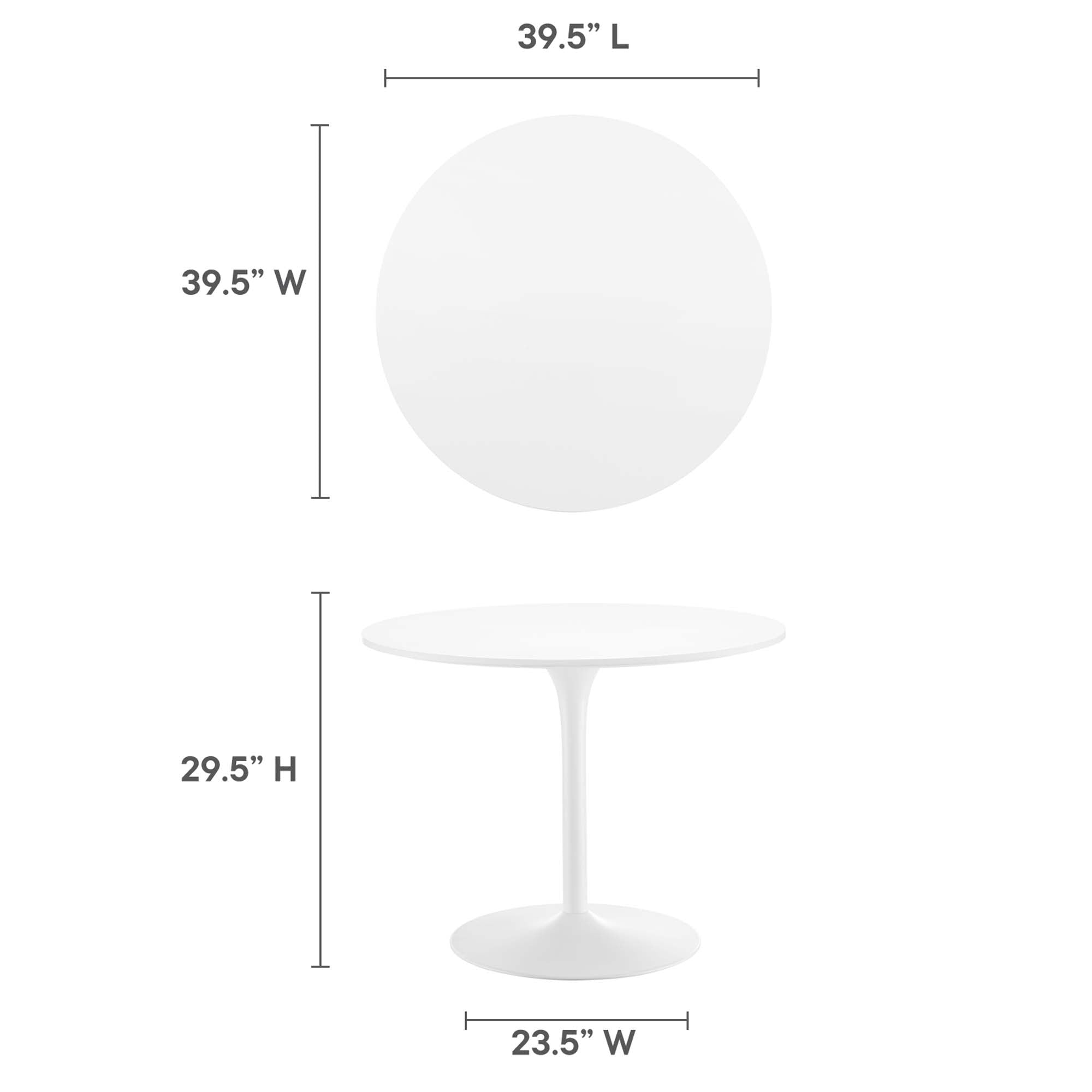 Modway Pursuit 40" Dining Table
