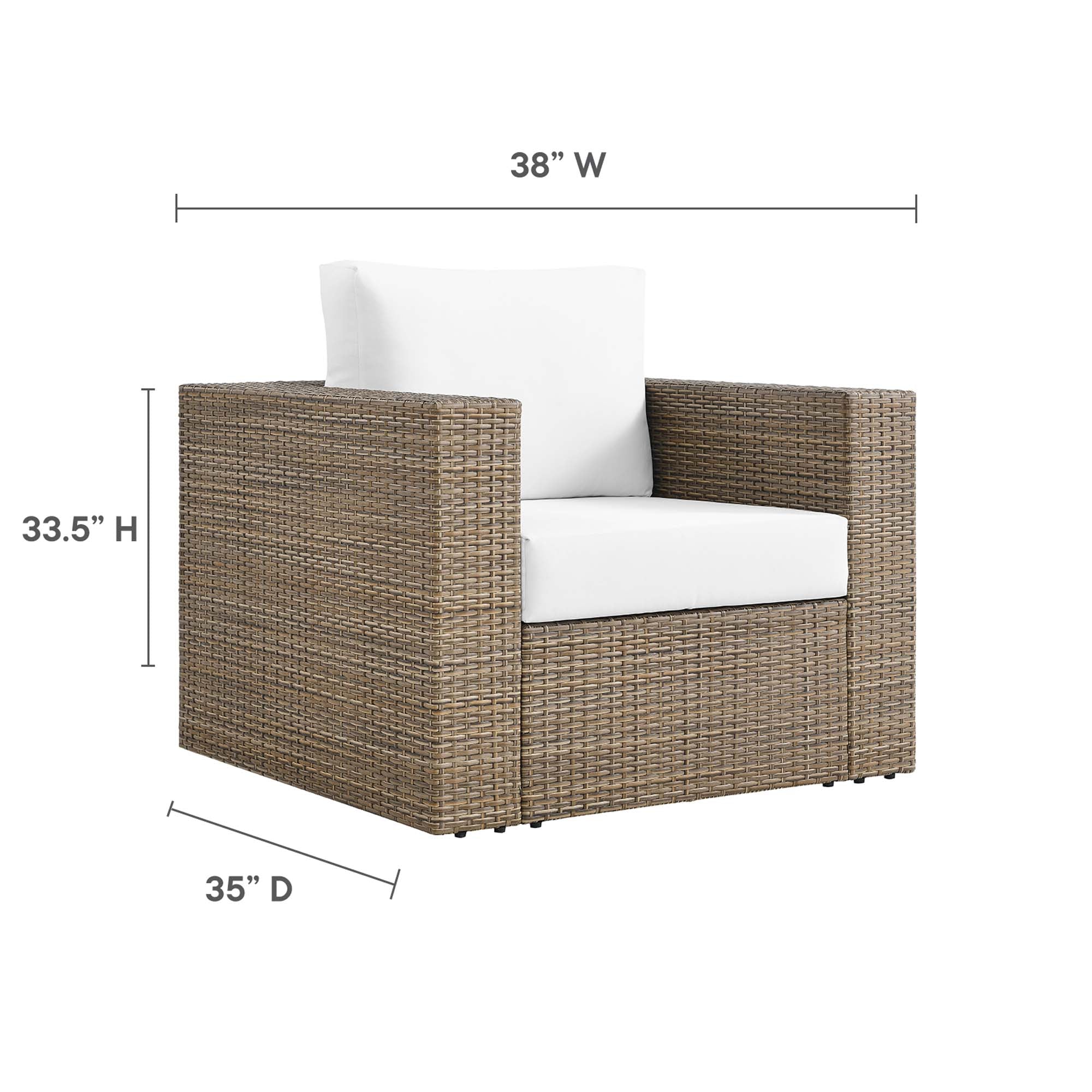 Modway Convene Outdoor Patio Armchair