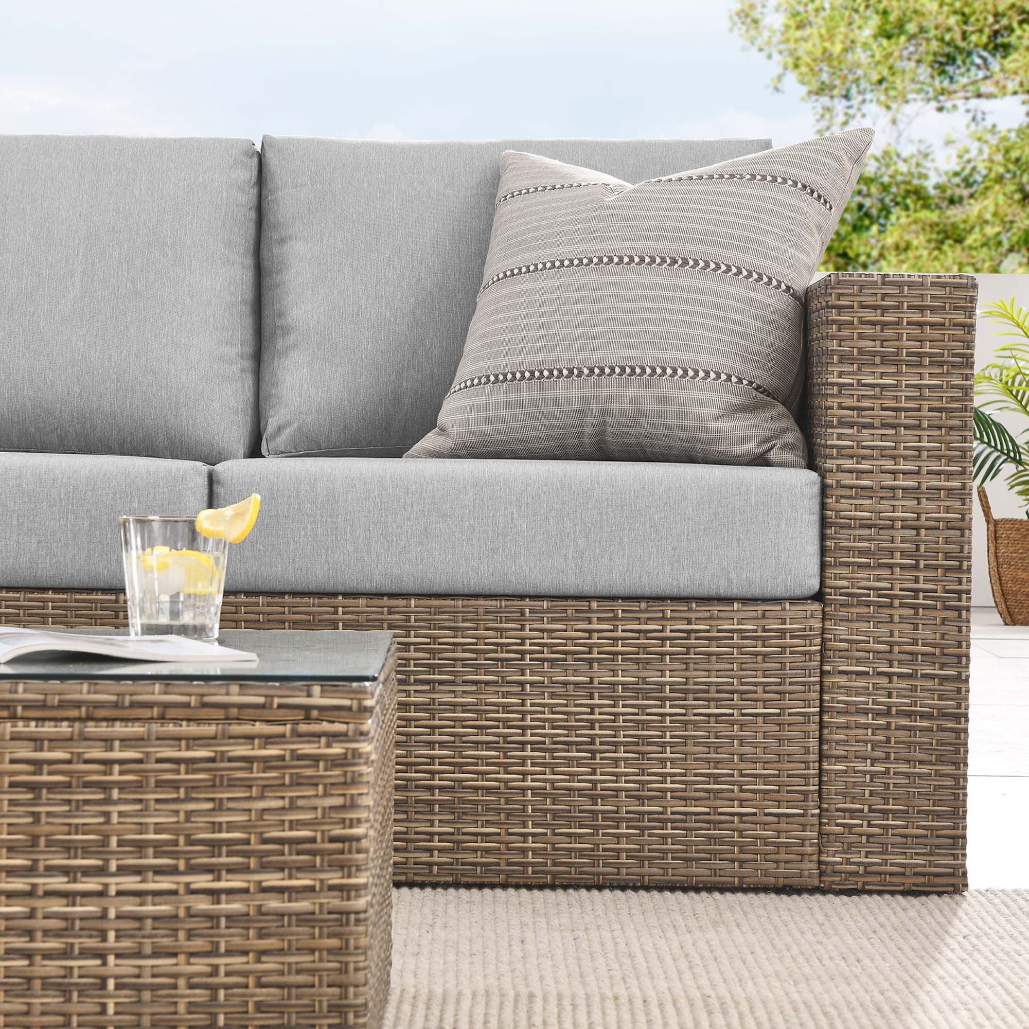 Modway Convene 2-Piece Outdoor Patio Furniture Set