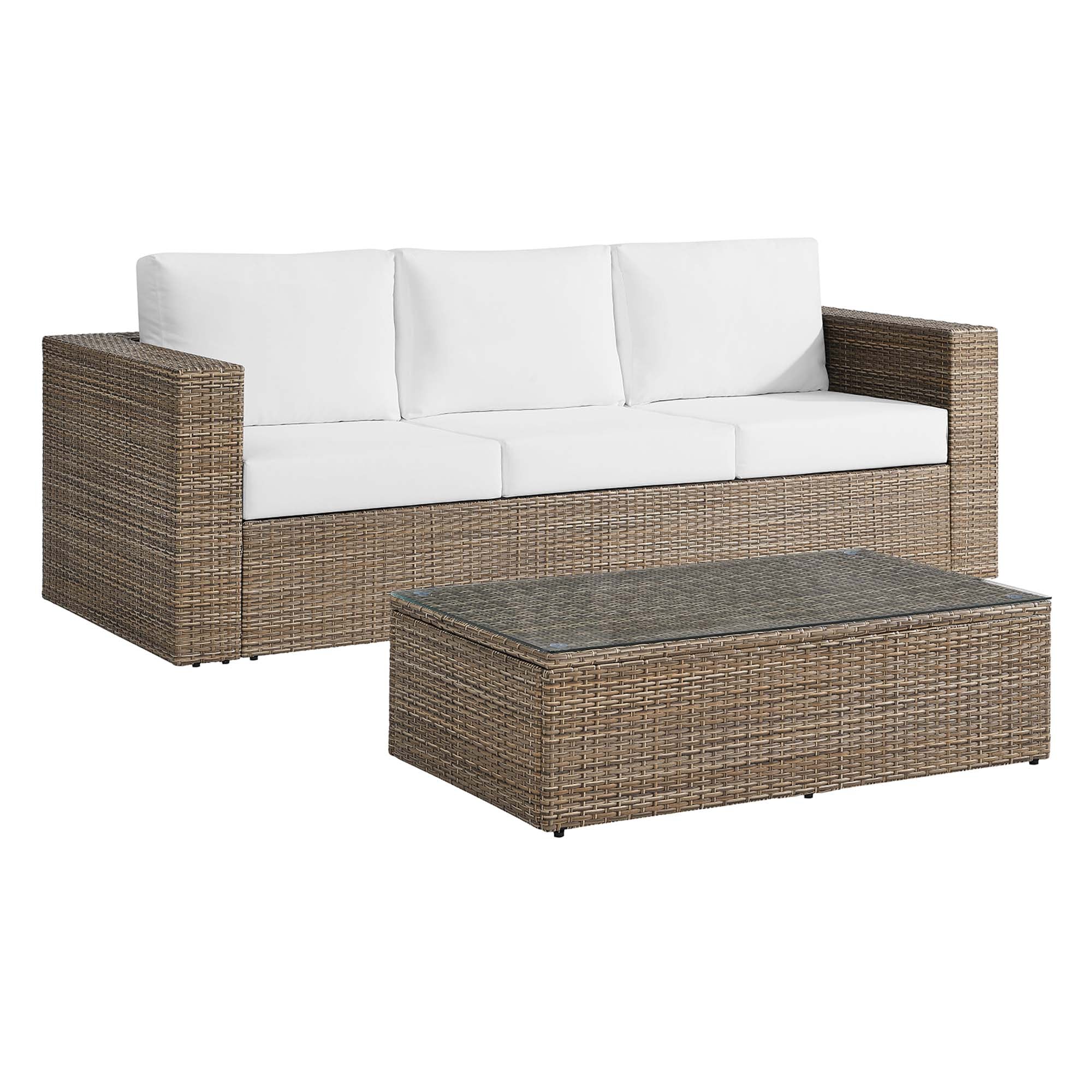 Modway Convene 2-Piece Outdoor Patio Furniture Set