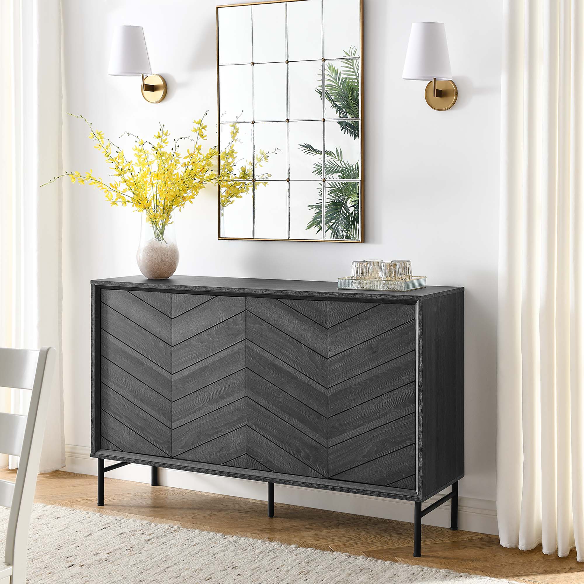 Modway Harper Chevron Sideboard