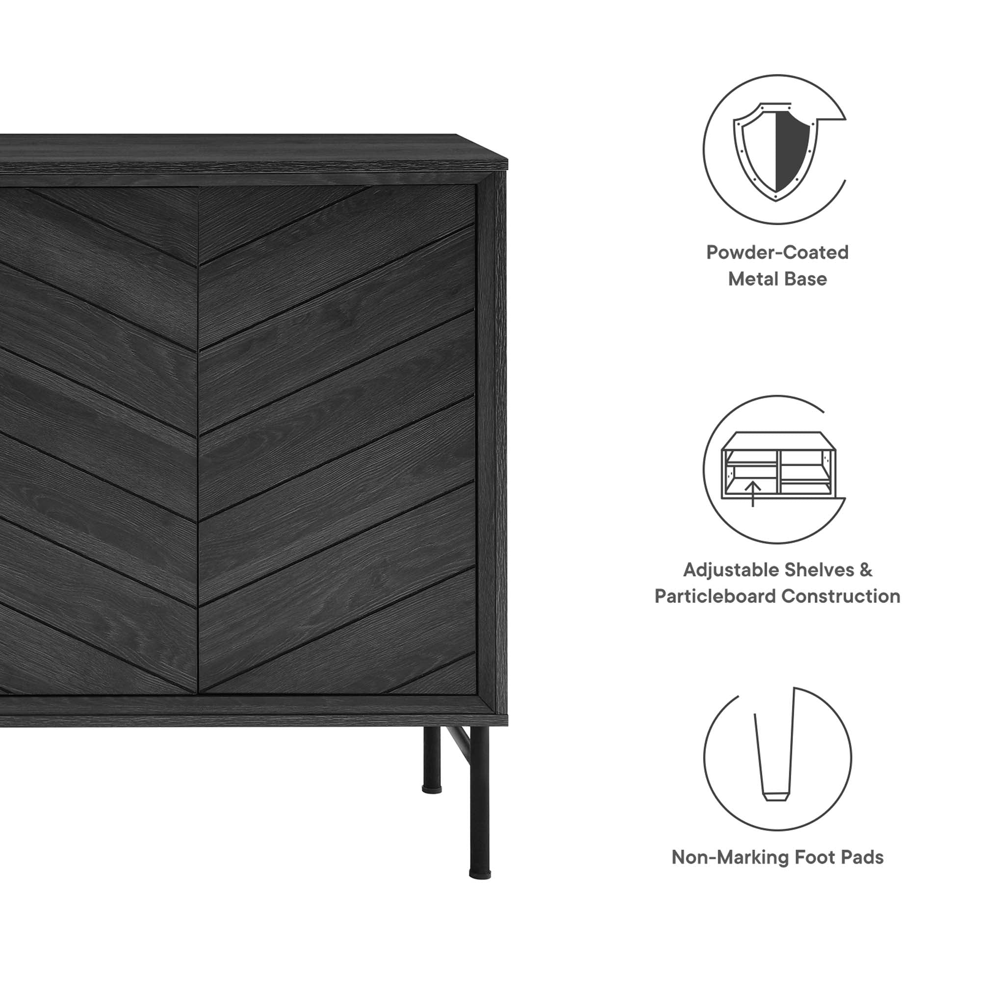 Modway Harper Chevron Sideboard