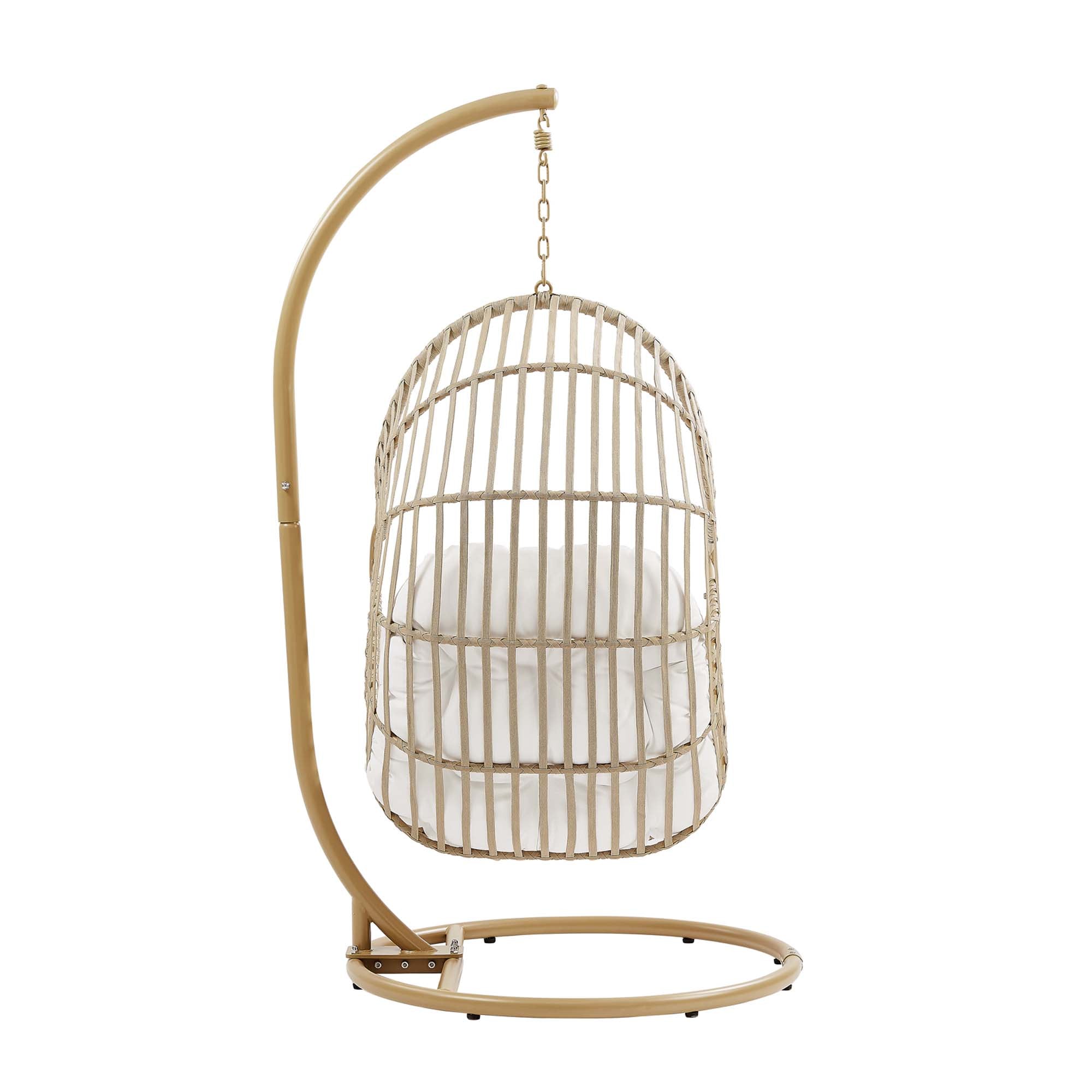 Modway Amalie Wicker Rattan Outdoor Patio Rattan Swing Chair