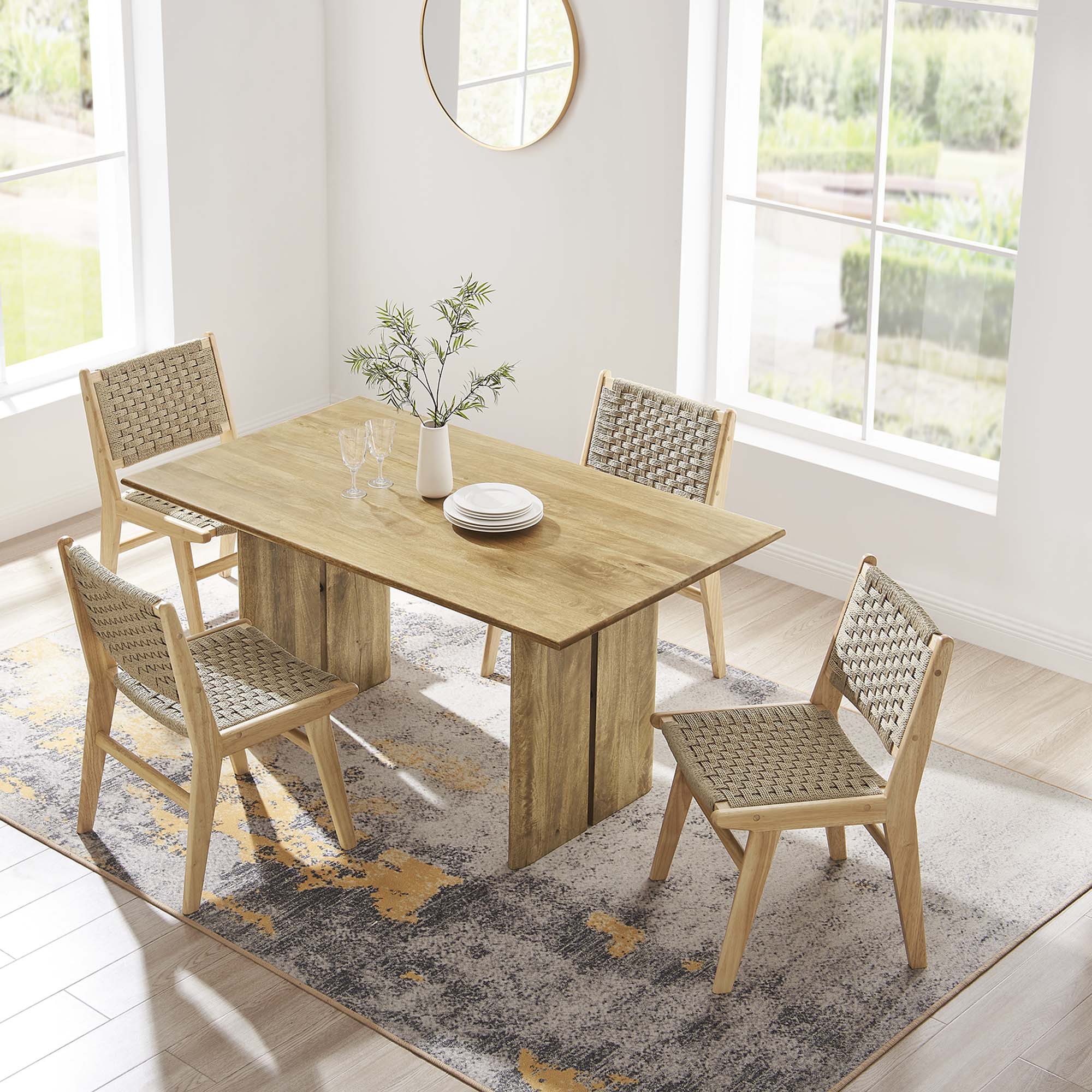 Modway Amistad 60" Wood Dining Table