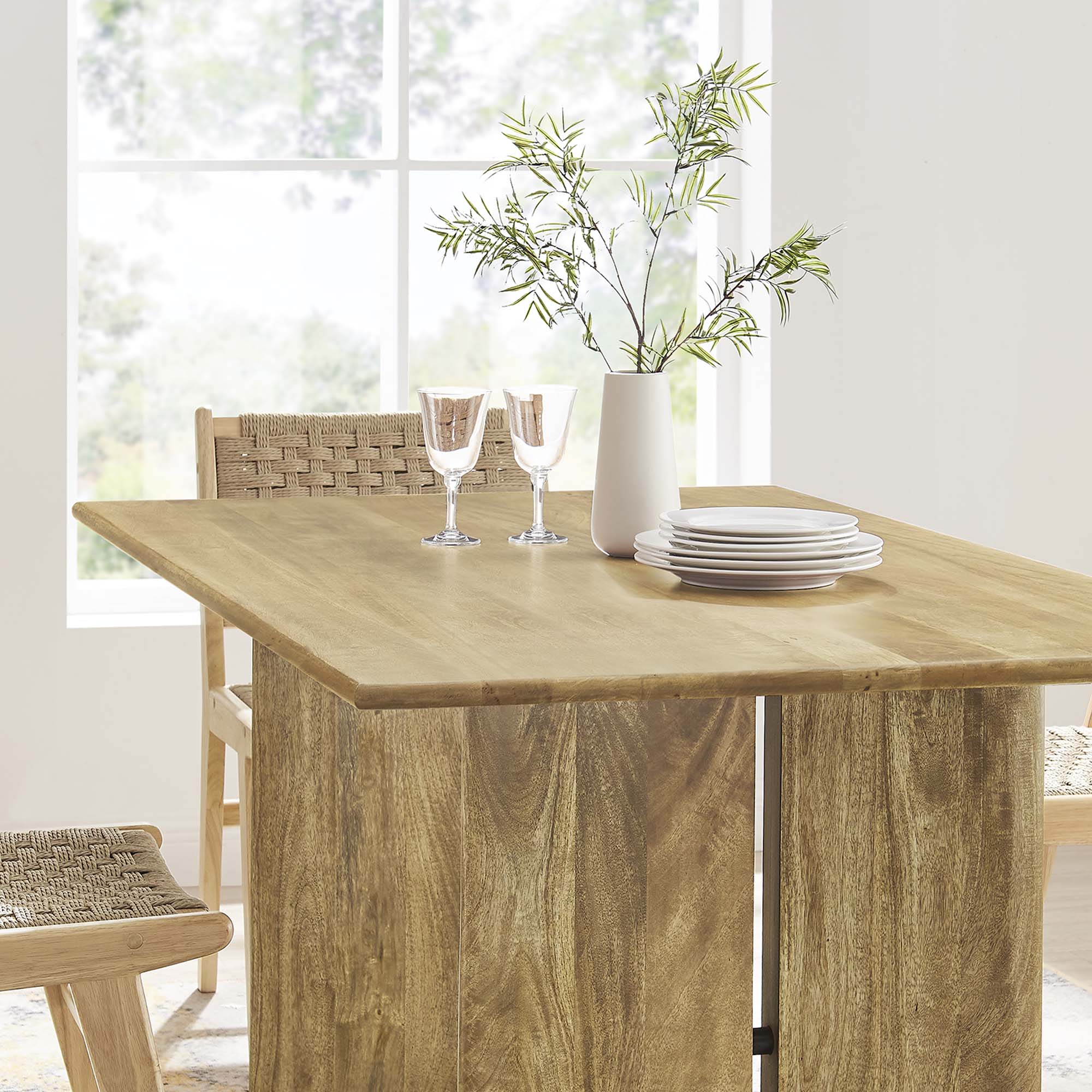 Modway Amistad 60" Wood Dining Table