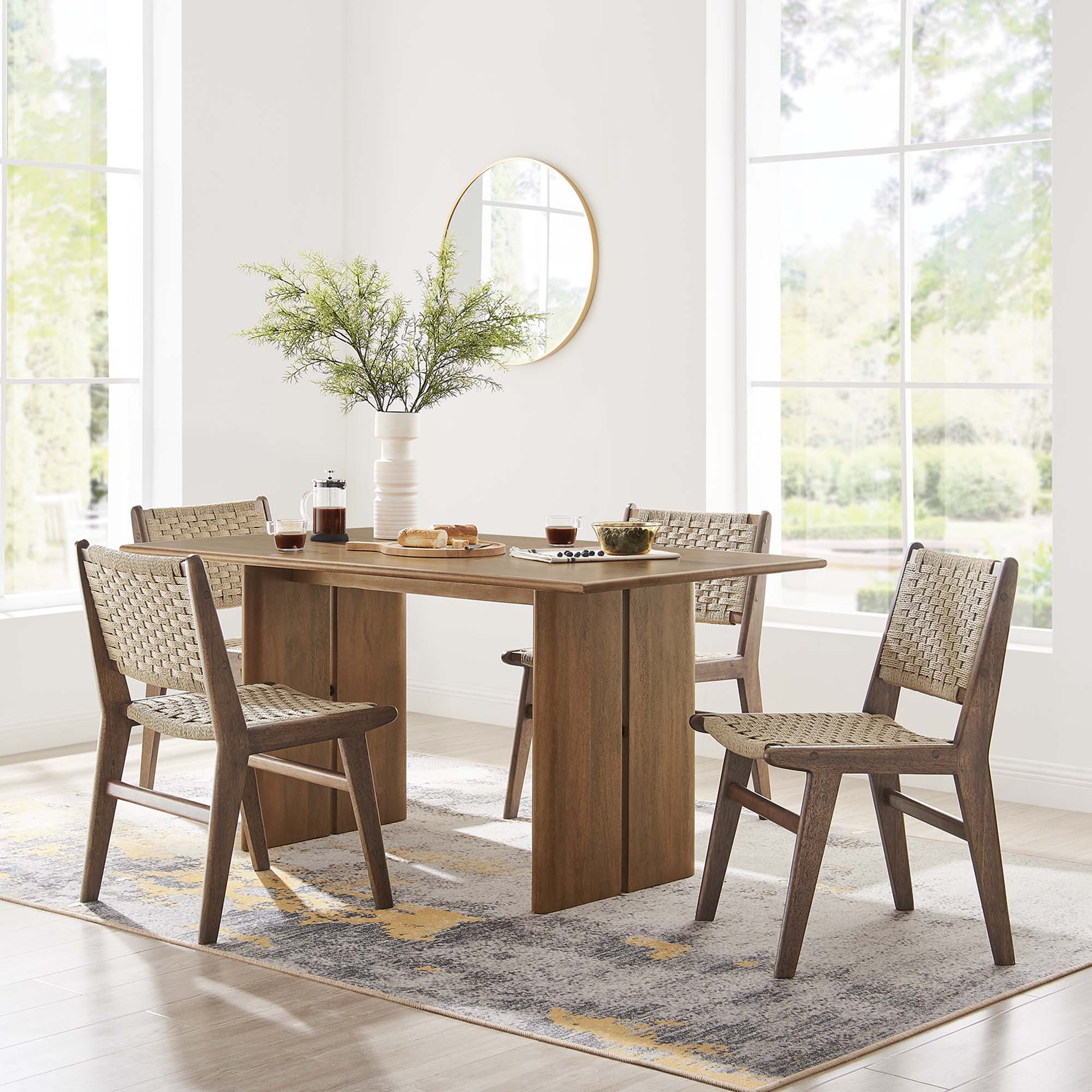 Modway Amistad 60" Wood Dining Table