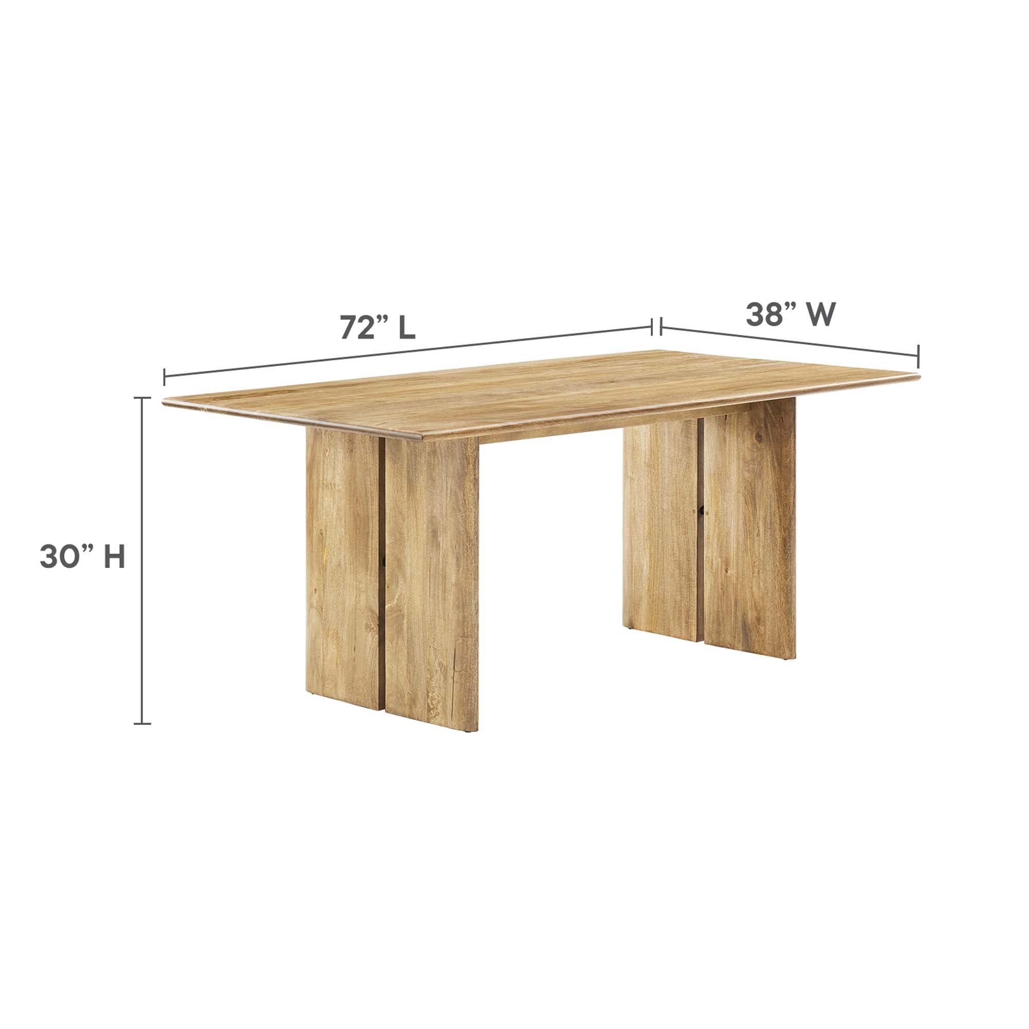 Modway Amistad 72" Dining Table