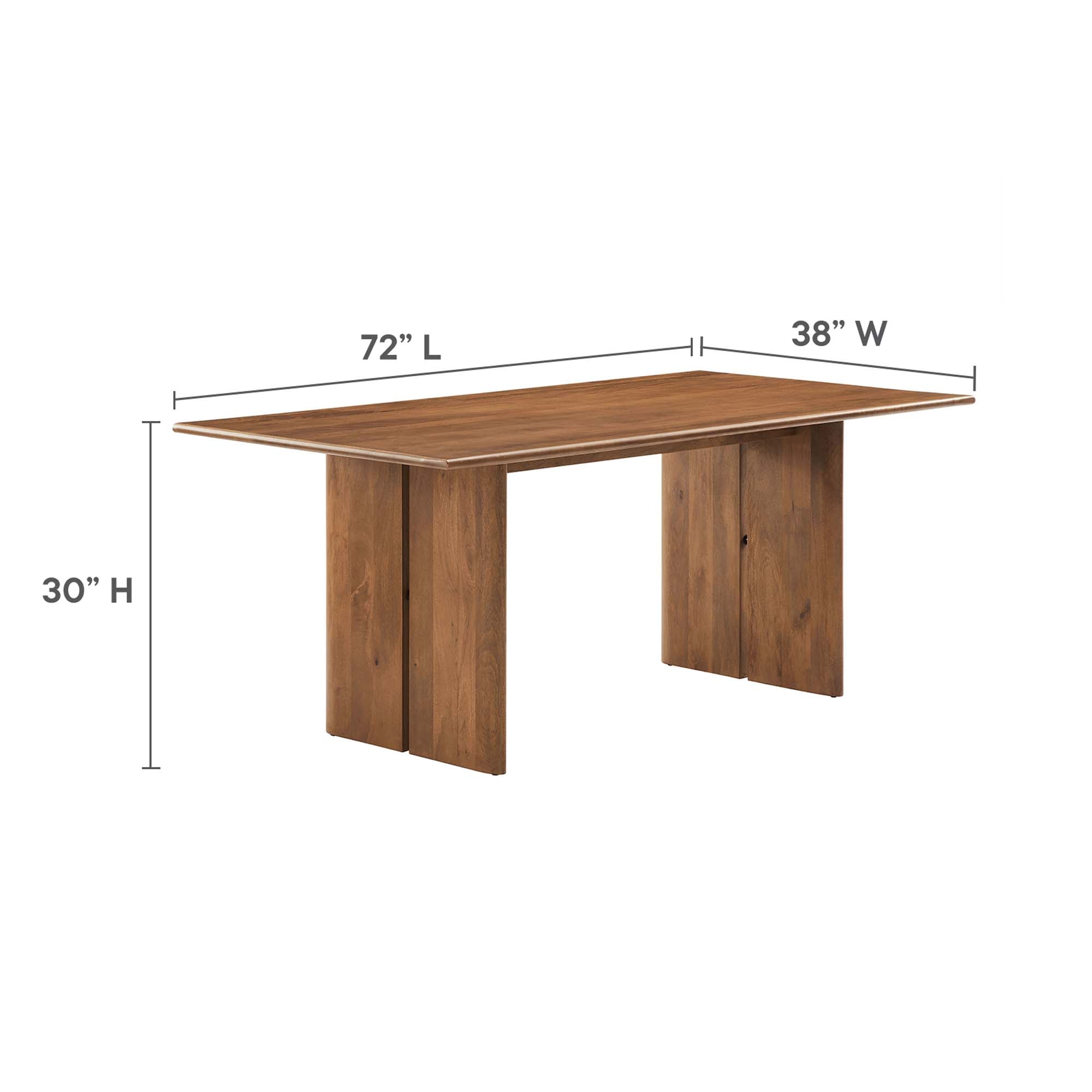 Modway Amistad 72" Dining Table