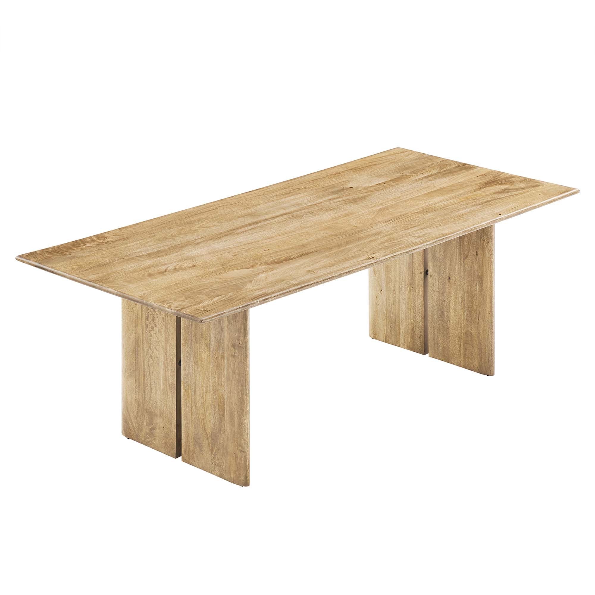 Modway Amistad 86" Wood Dining Table