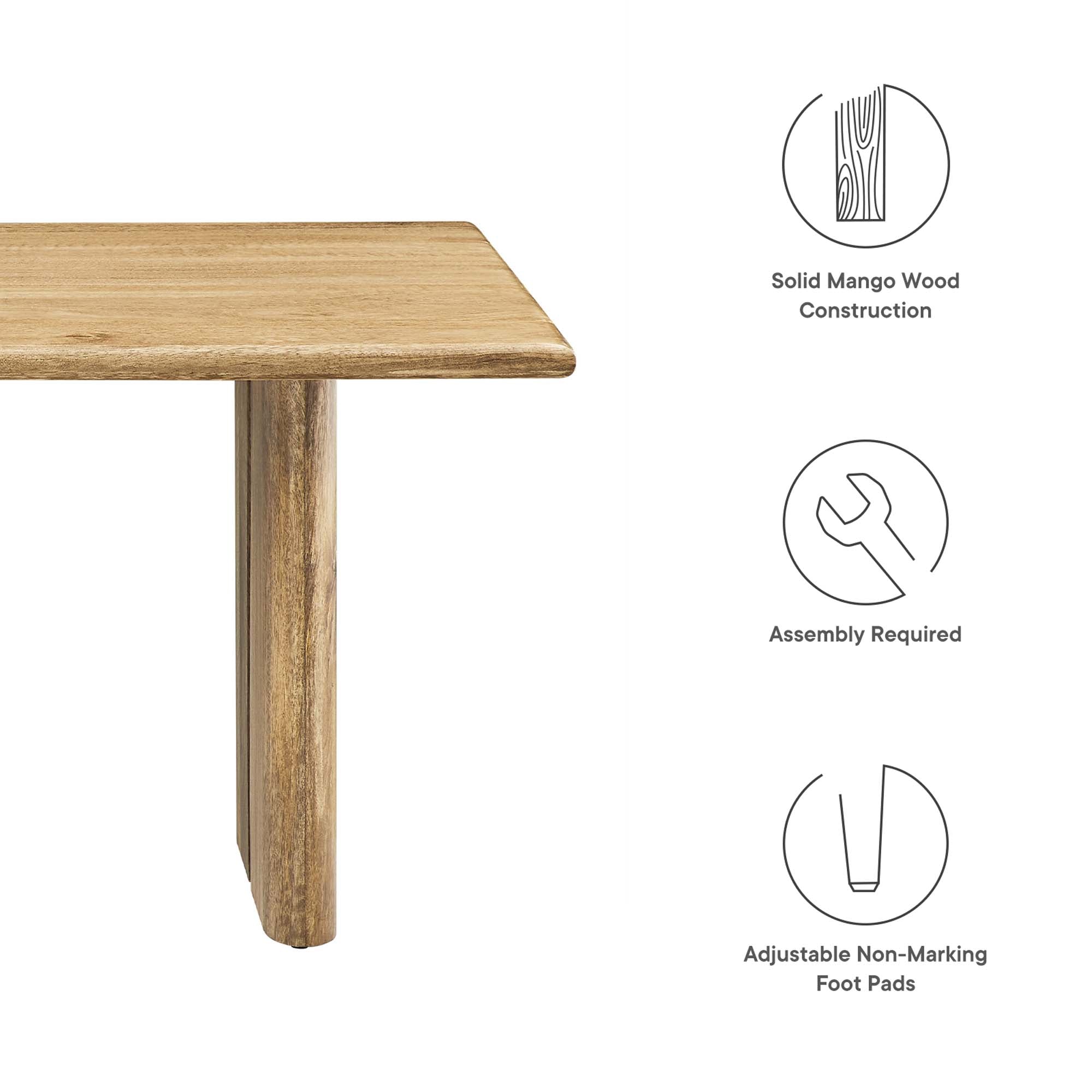Modway Amistad Wood Coffee Table