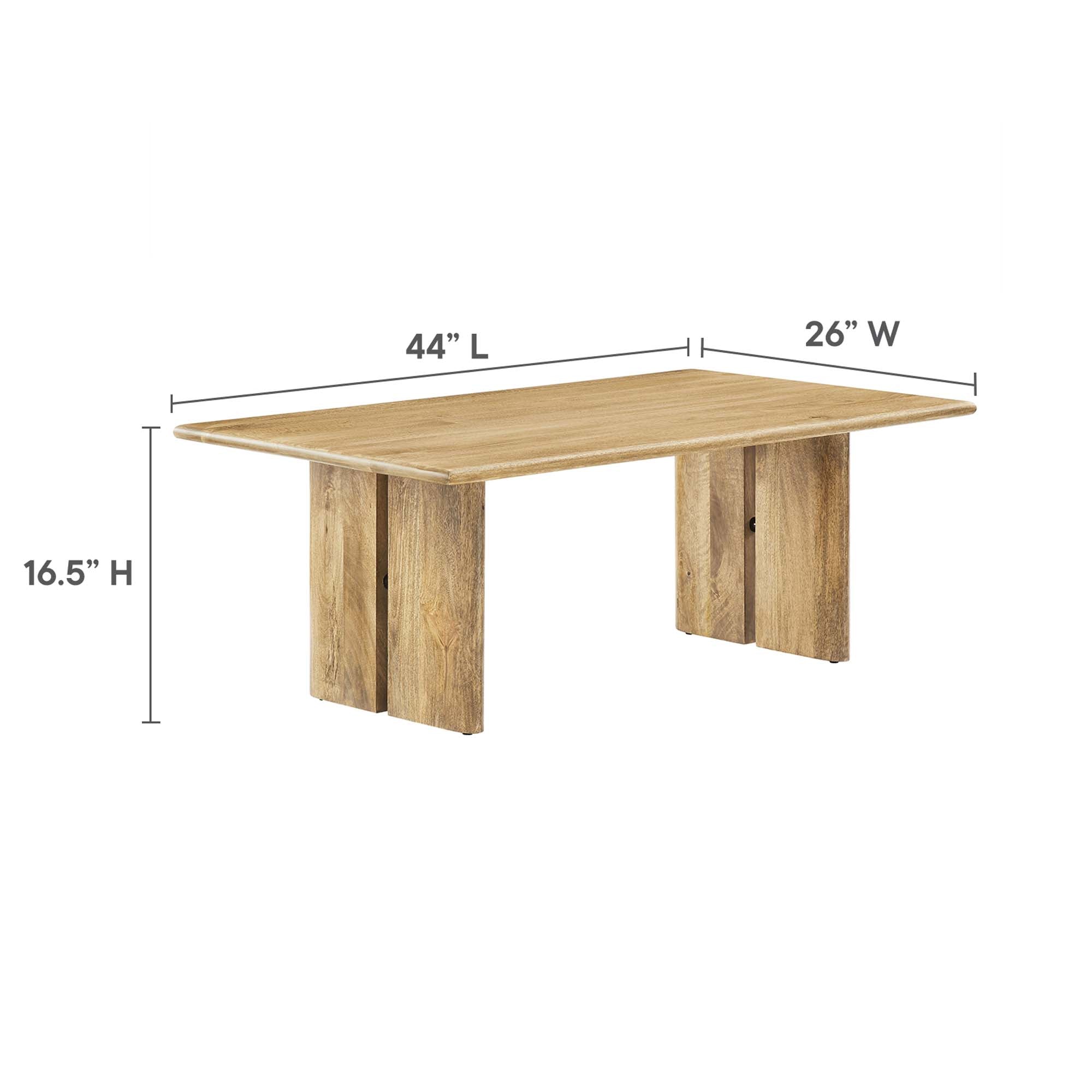 Modway Amistad Wood Coffee Table