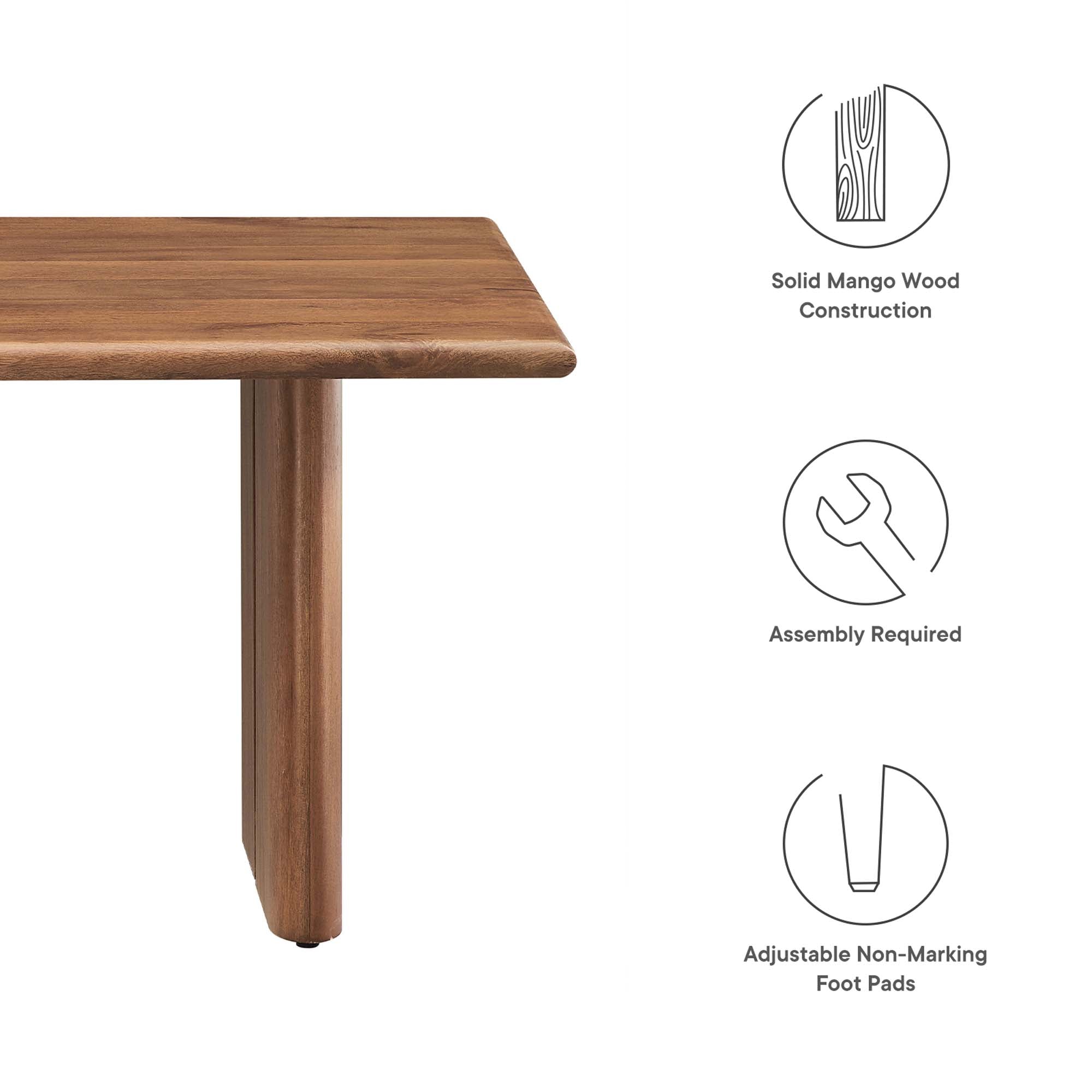 Modway Amistad Wood Coffee Table