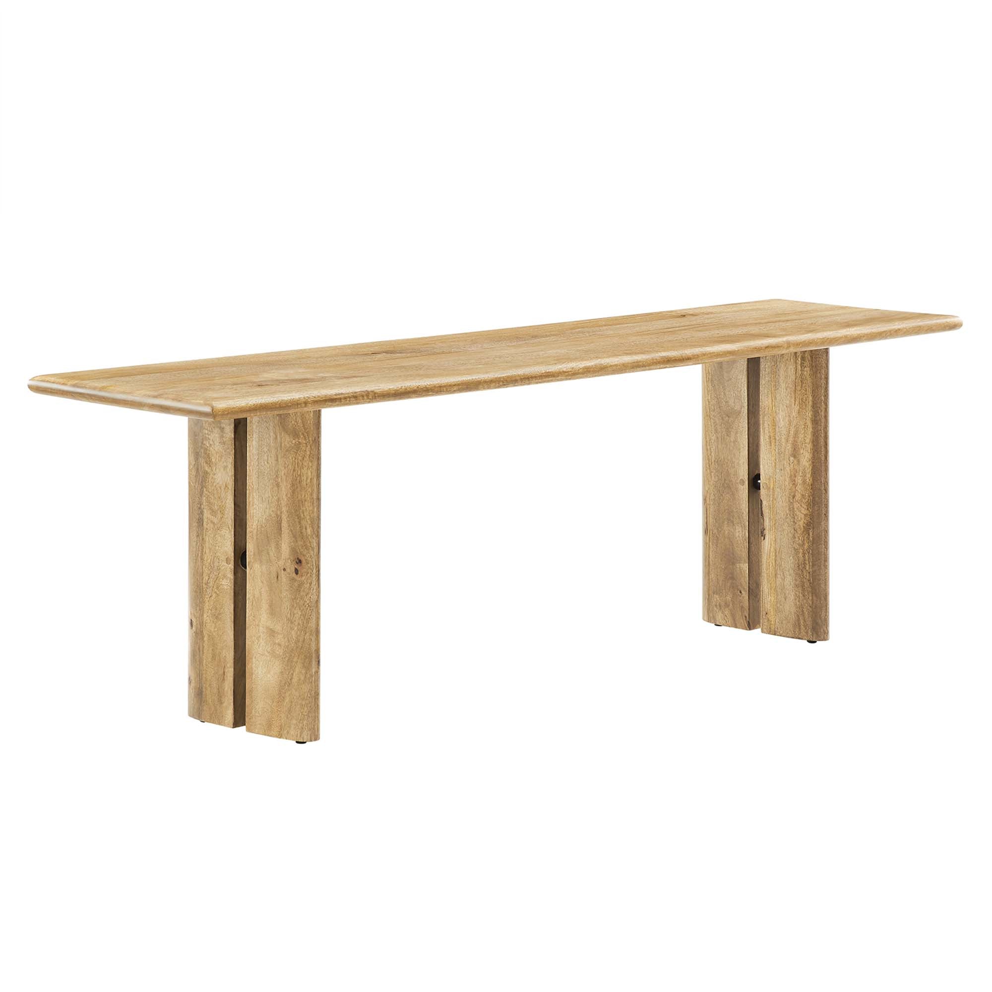 Modway Amistad 58" Wood Bench