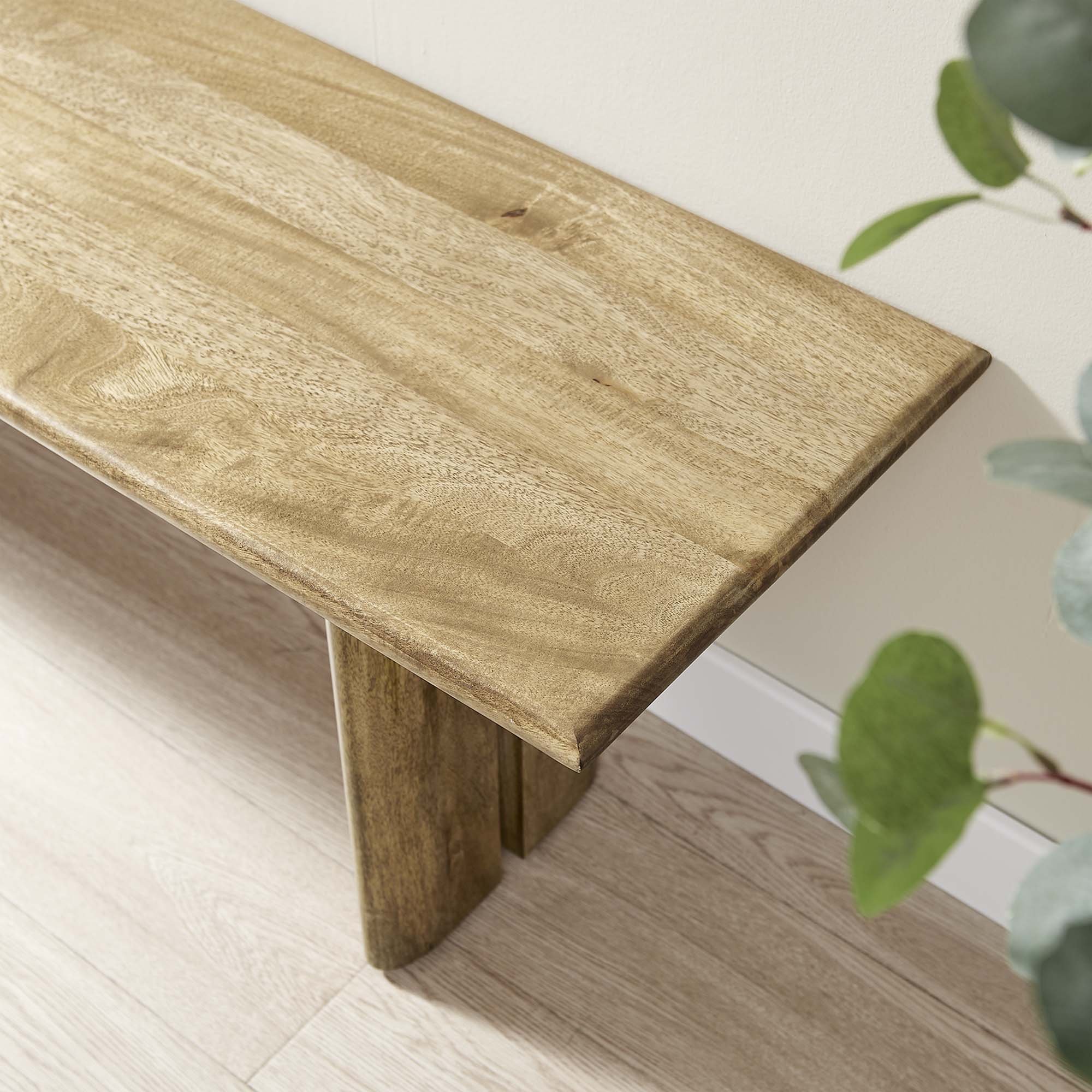 Modway Amistad 58" Wood Bench