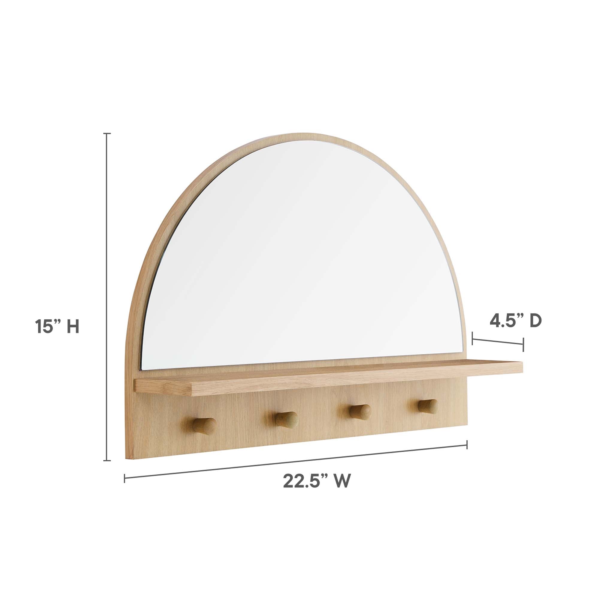 Modway Moonbeam Arched Mirror