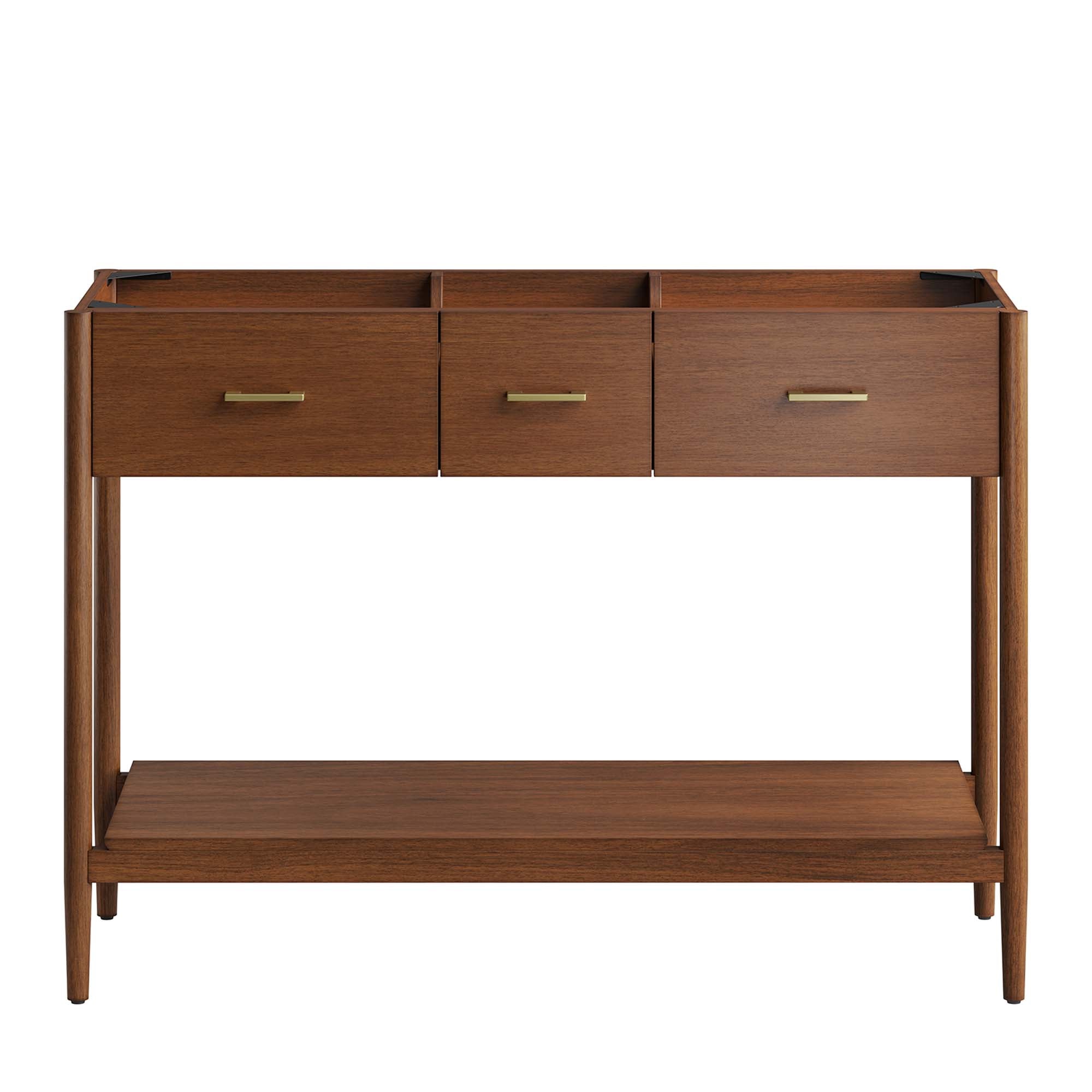 Modway Zaire 48” Double Sink Compatible Bathroom Vanity Cabinet (Sink Basin Not Included)