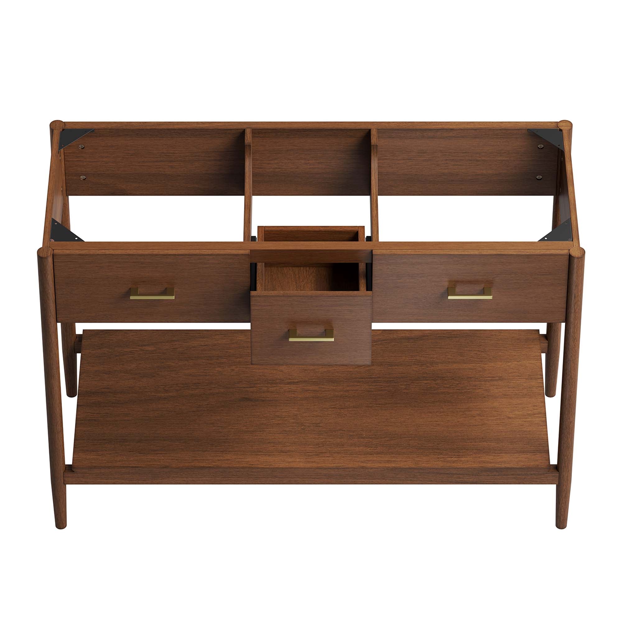 Modway Zaire 48” Double Sink Compatible Bathroom Vanity Cabinet (Sink Basin Not Included)