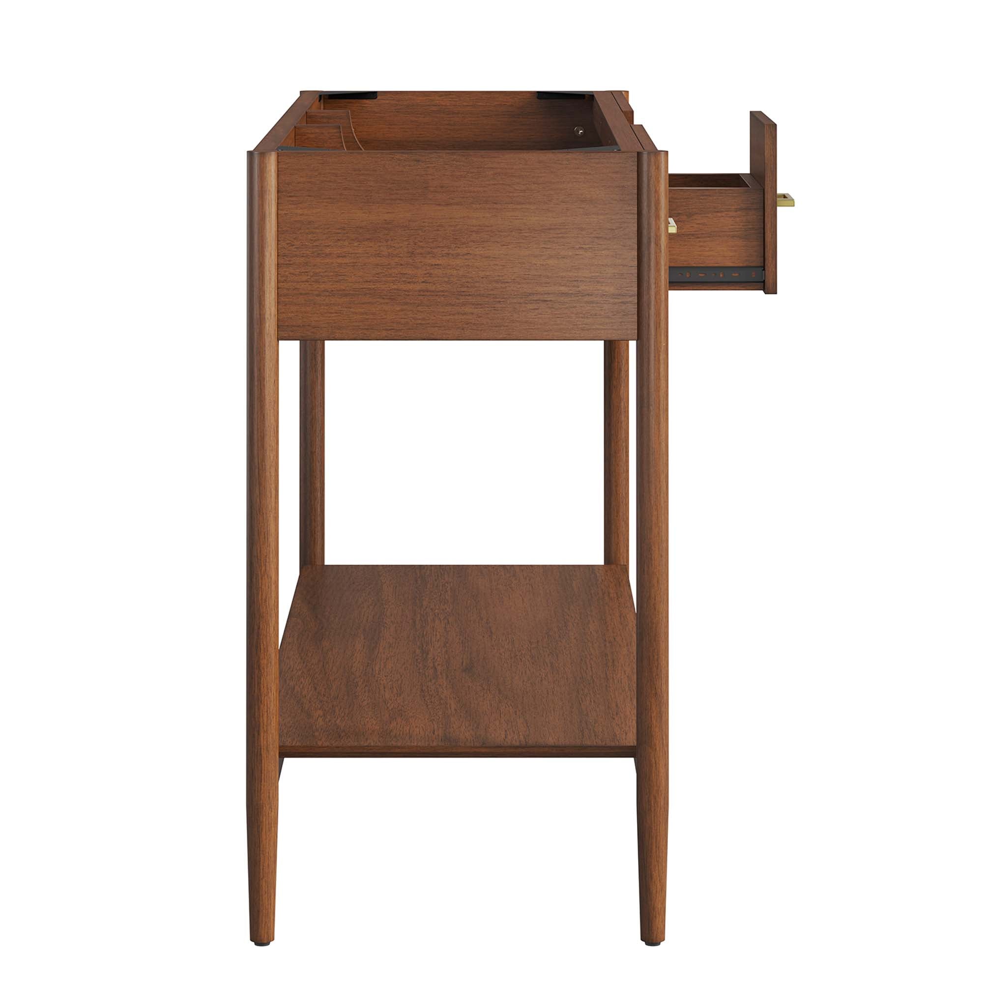 Modway Zaire 48” Double Sink Compatible Bathroom Vanity Cabinet (Sink Basin Not Included)