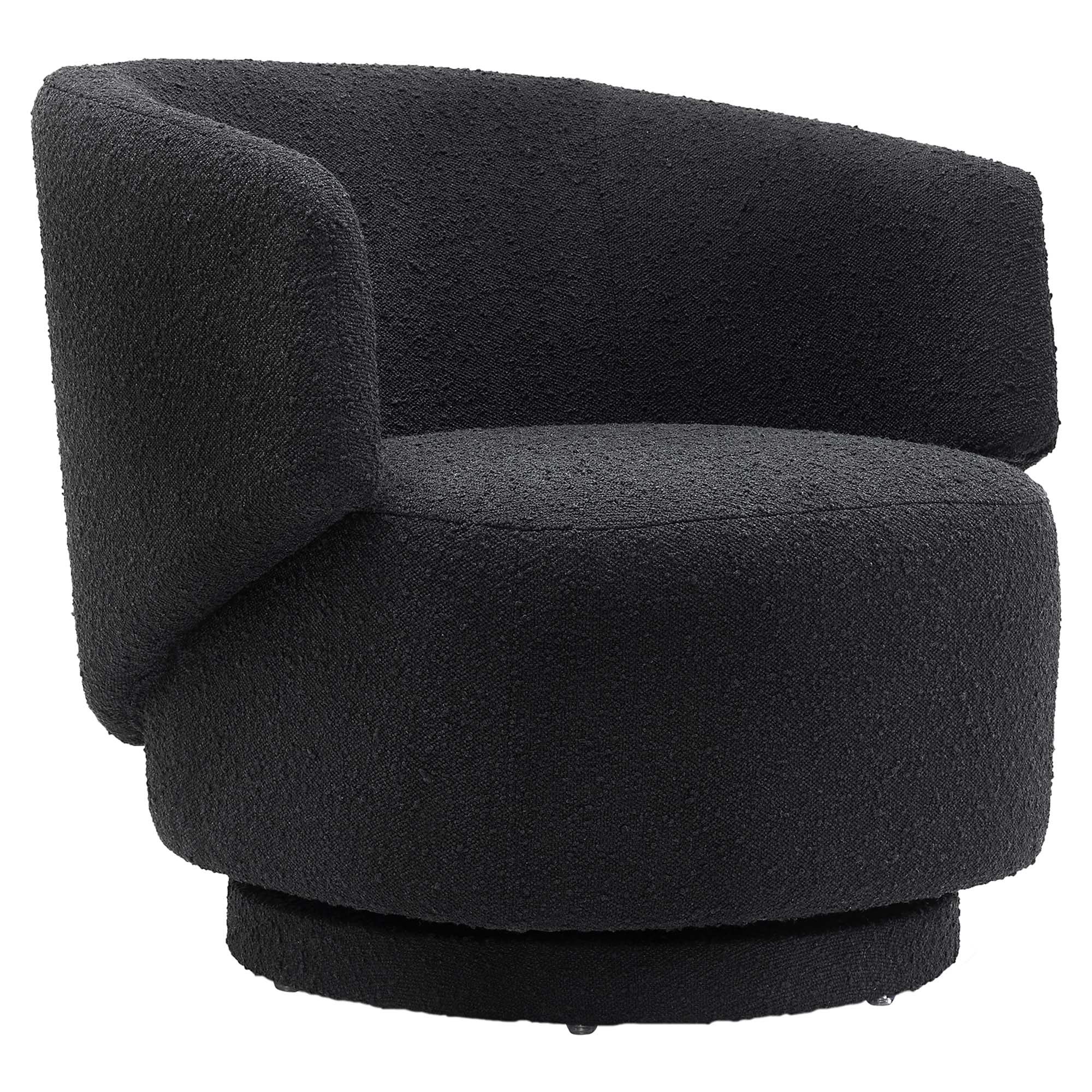 Modway Celestia Boucle Fabric Swivel Chair