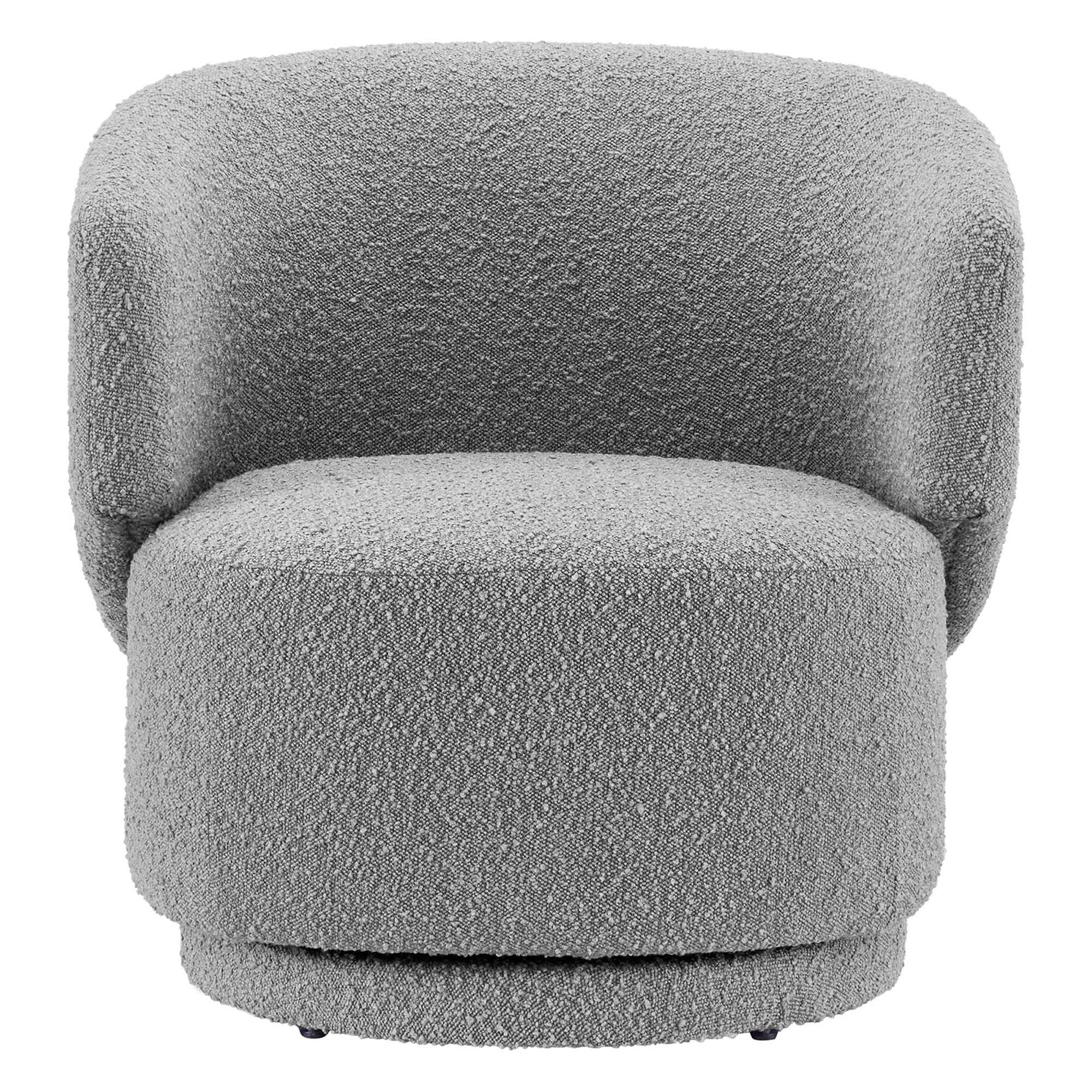 Modway Celestia Boucle Fabric Swivel Chair
