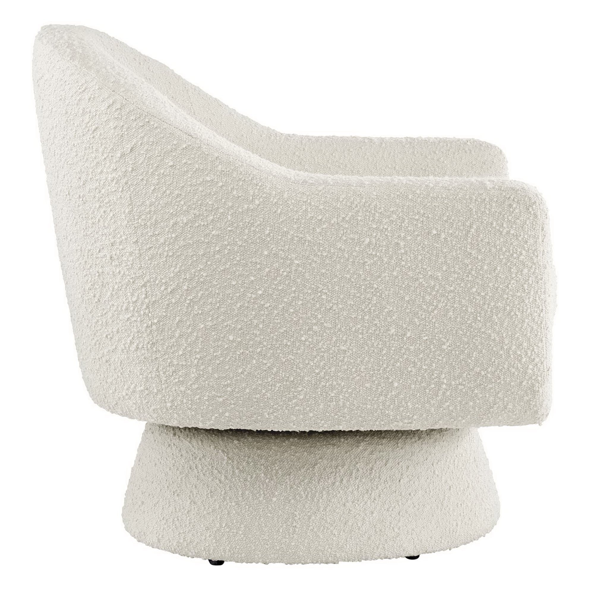 Modway Astral Boucle Fabric Swivel Chair