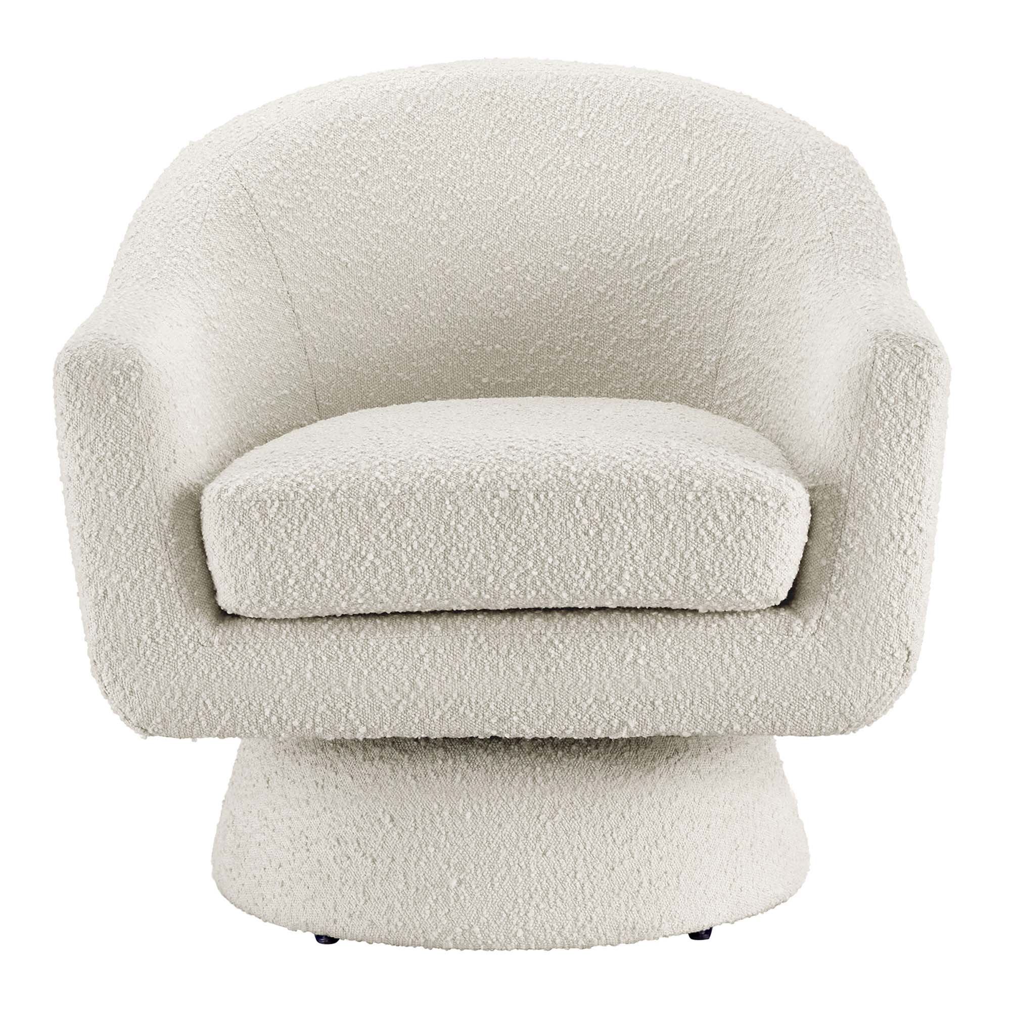 Modway Astral Boucle Fabric Swivel Chair