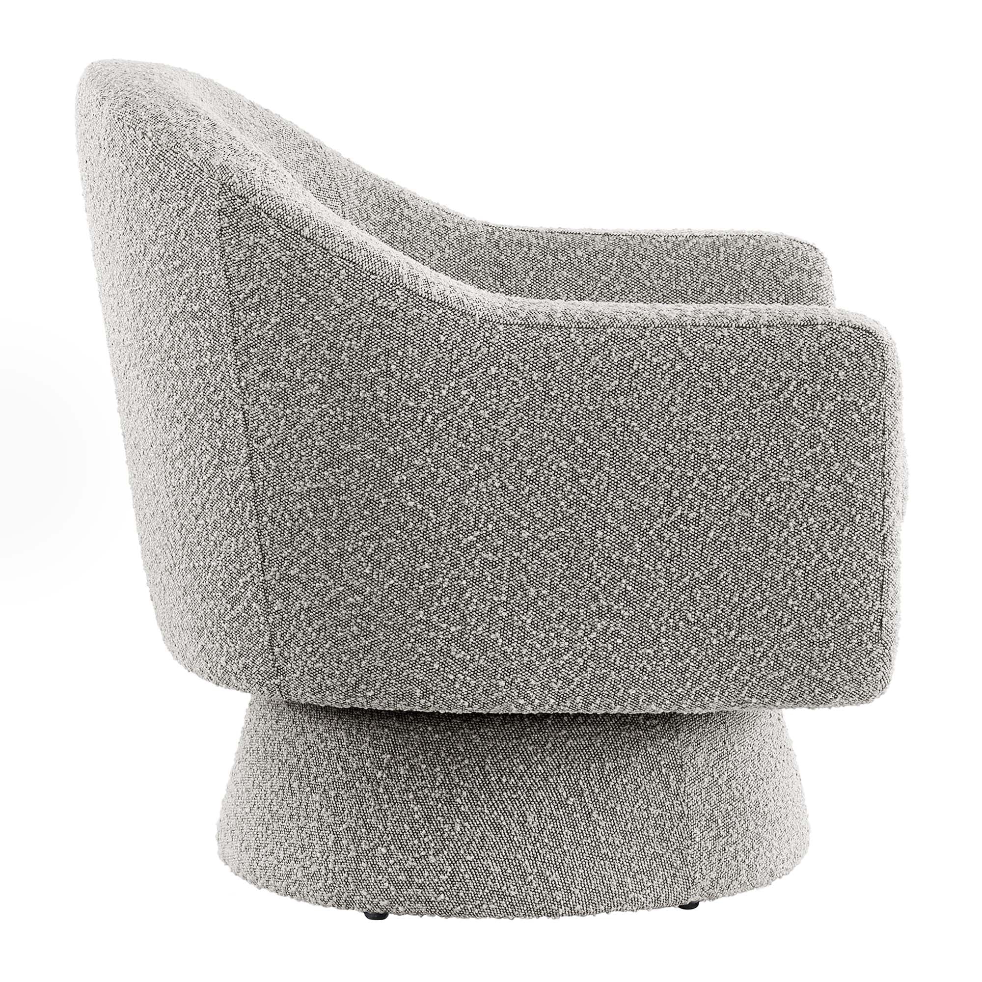 Modway Astral Boucle Fabric Swivel Chair
