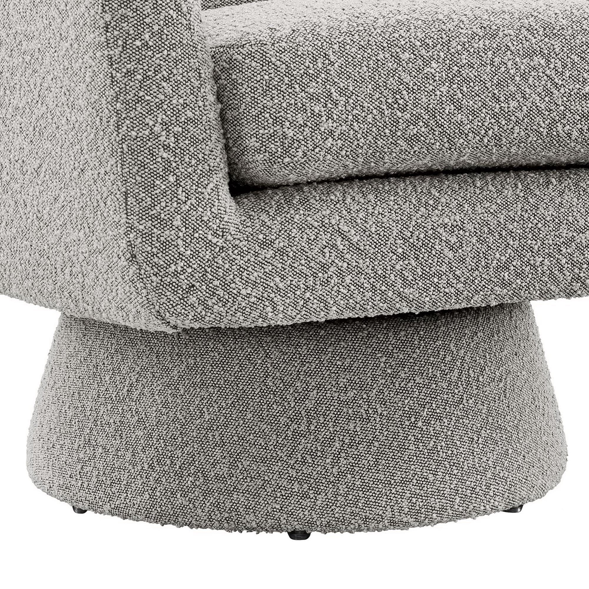 Modway Astral Boucle Fabric Swivel Chair
