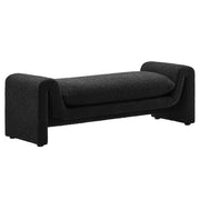 Modway Waverly Boucle Fabric Bench