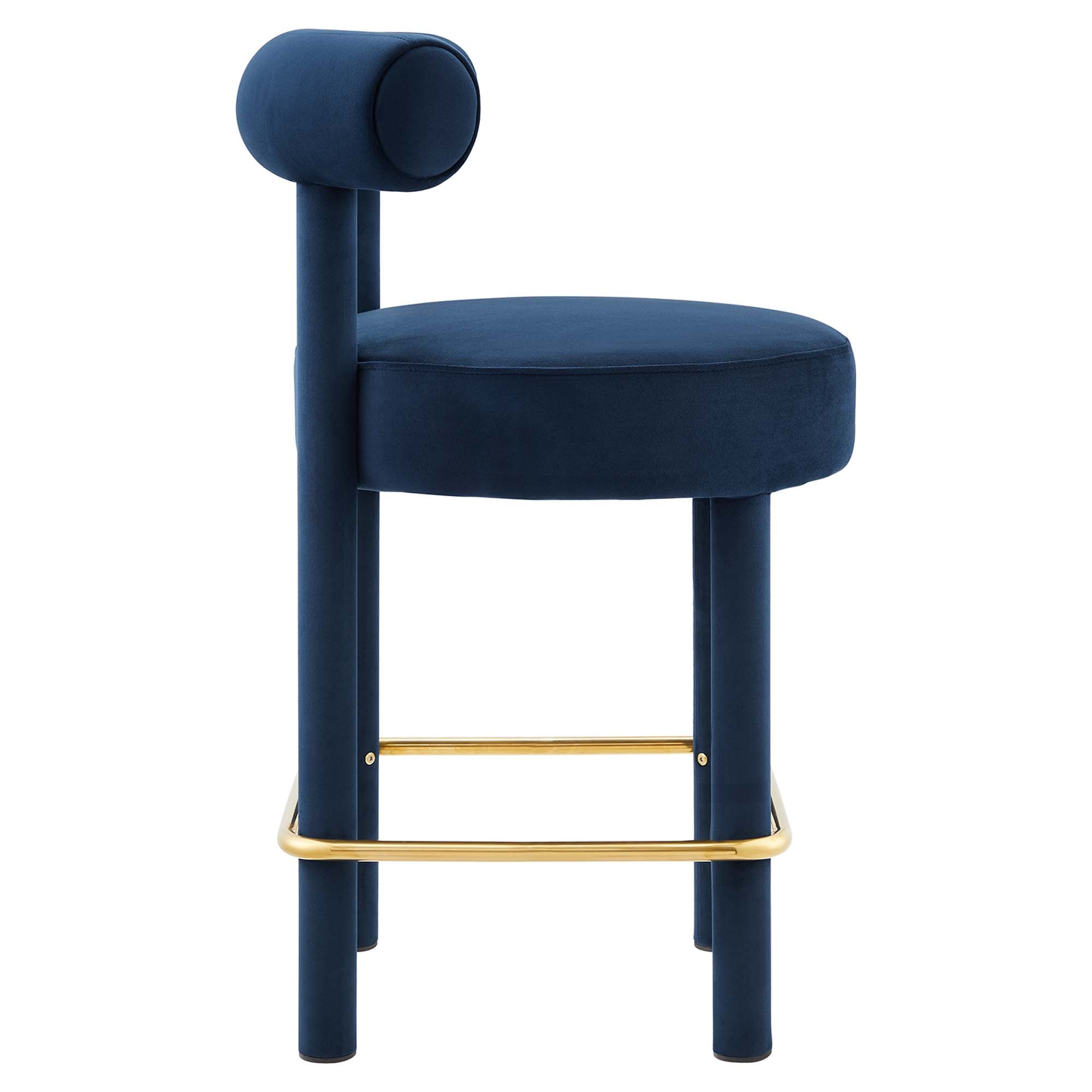 Modway Toulouse Performance Velvet Counter Stool