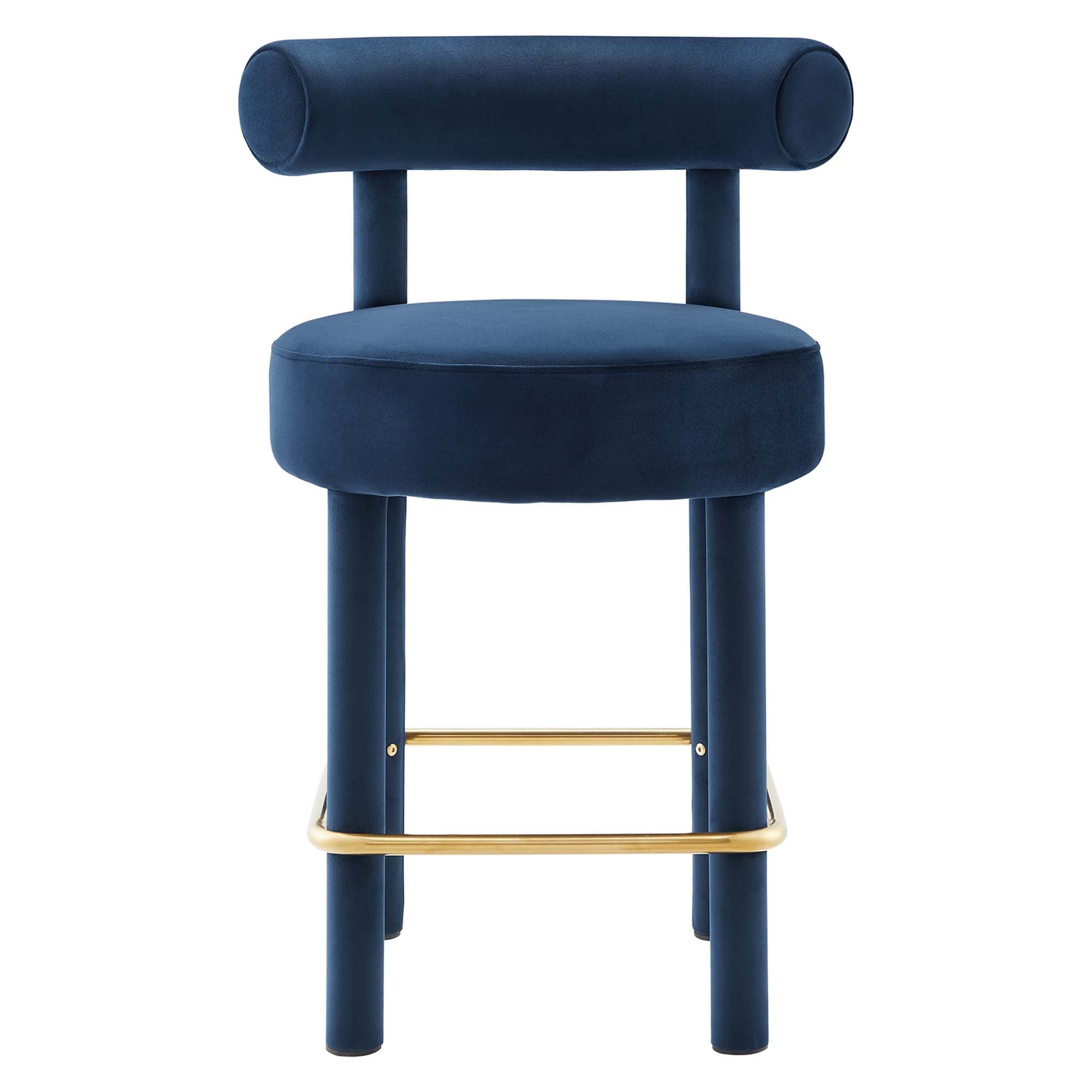 Modway Toulouse Performance Velvet Counter Stool