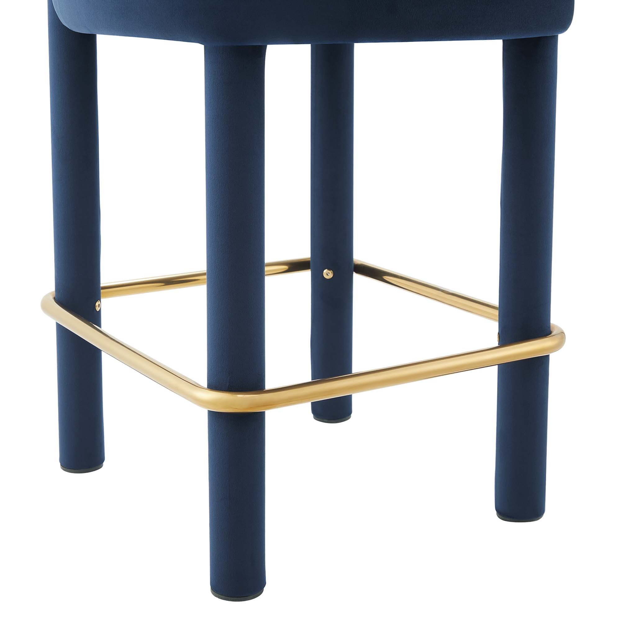 Modway Toulouse Performance Velvet Counter Stool
