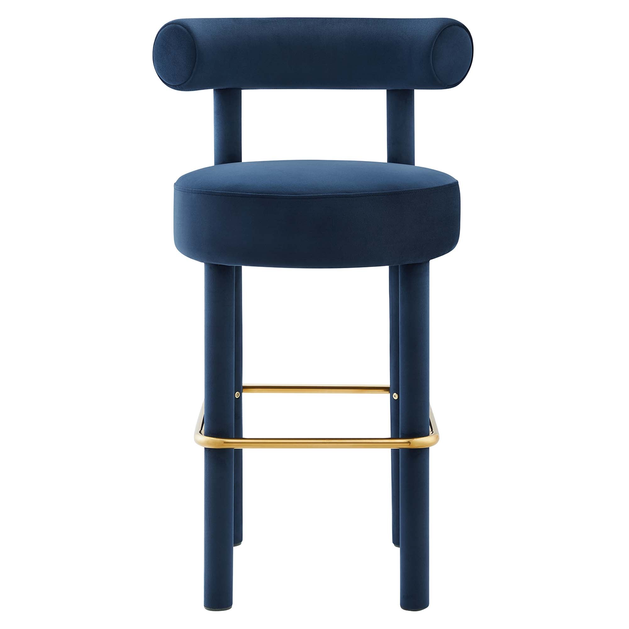 Modway Toulouse Performance Velvet Bar Stool