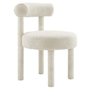 Modway Toulouse Boucle Fabric Dining Chair
