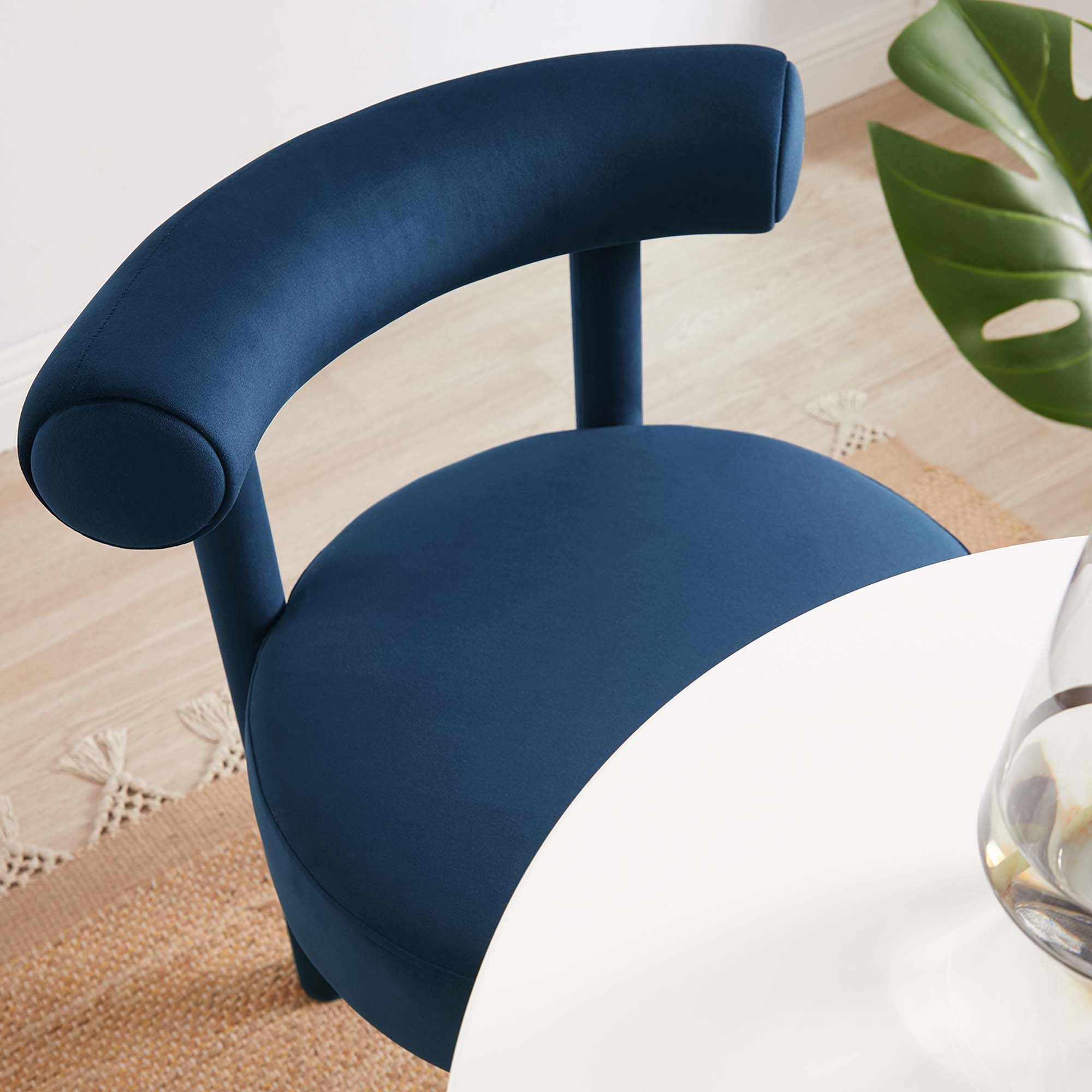 Modway Toulouse Performance Velvet Dining Chair