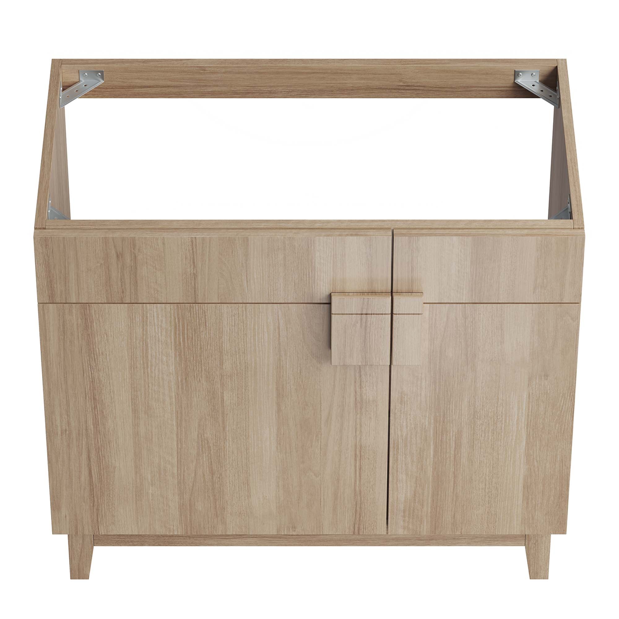 Modway Miles 36” Bathroom Vanity Cabinet (Sink Basin Not Included)