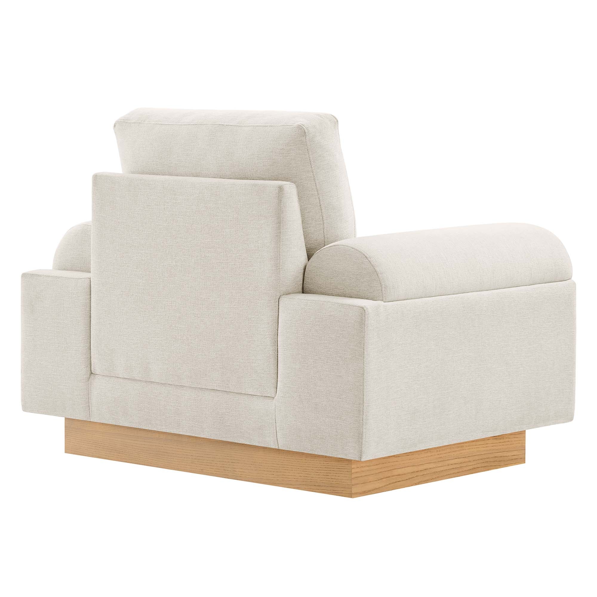 Modway Oasis Upholstered Fabric Armchair