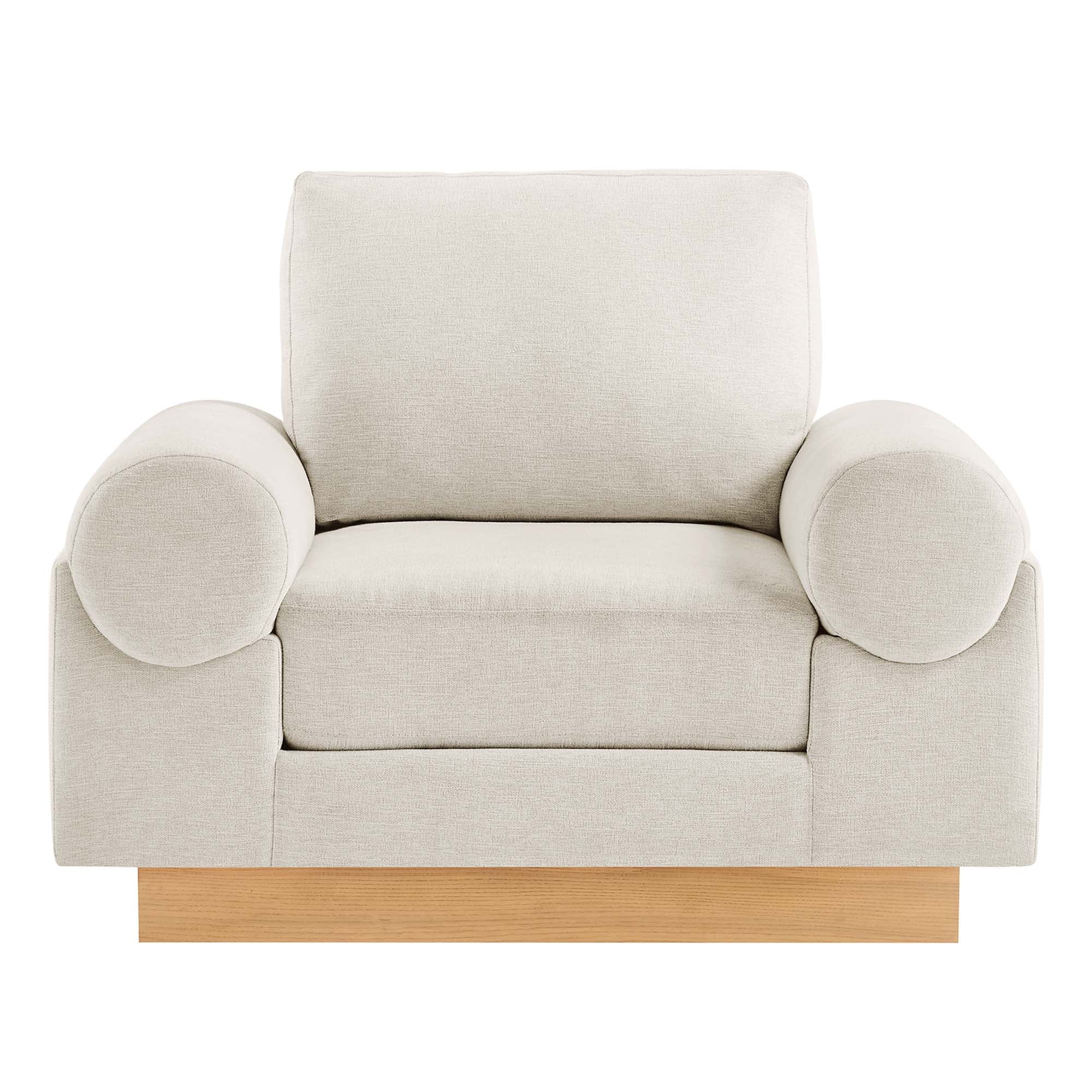 Modway Oasis Upholstered Fabric Armchair