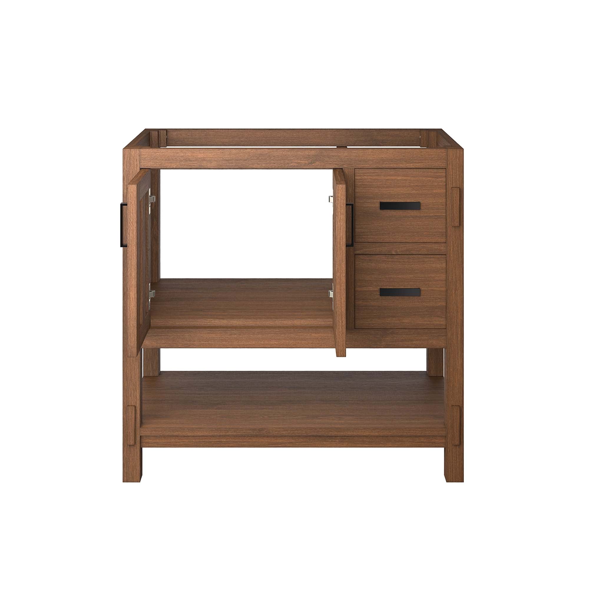 Modway Ashlyn 36” Wood Bathroom Vanity Cabinet (Sink Basin Not Included)