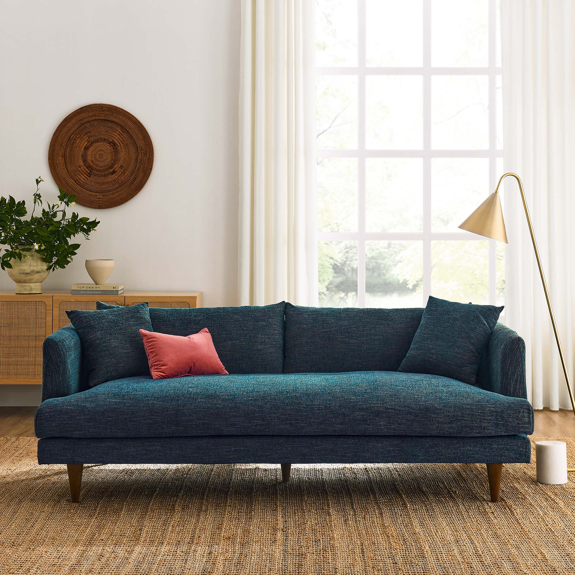 Modway Zoya Down Filled Overstuffed Sofa