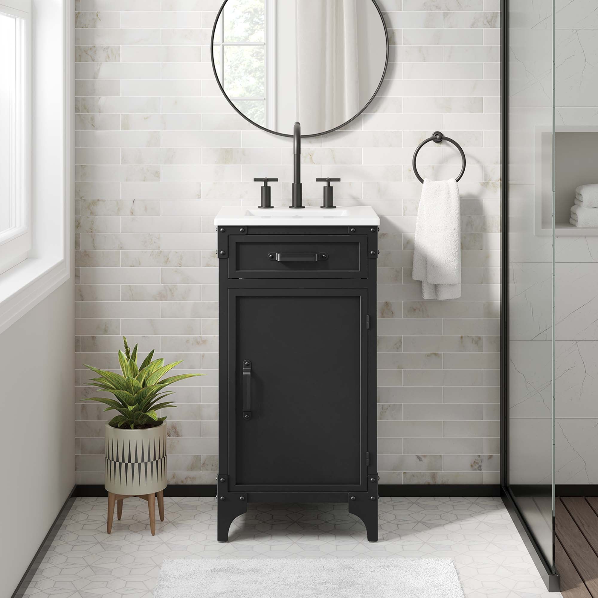 Modway Steamforge 18" Bathroom Vanity