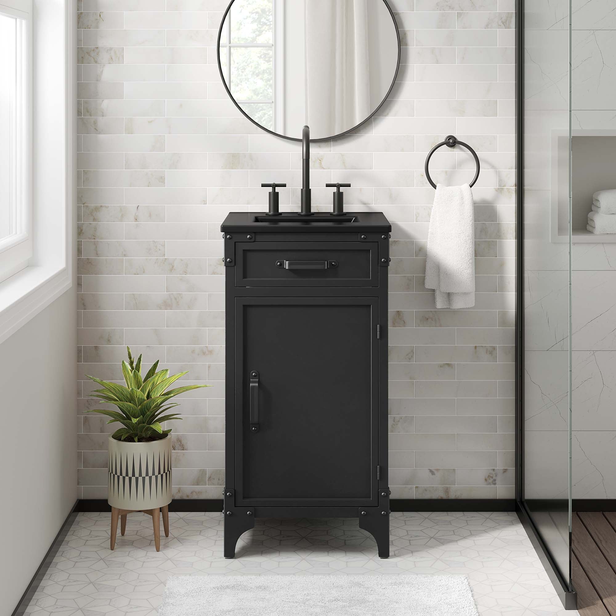 Modway Steamforge 18" Bathroom Vanity