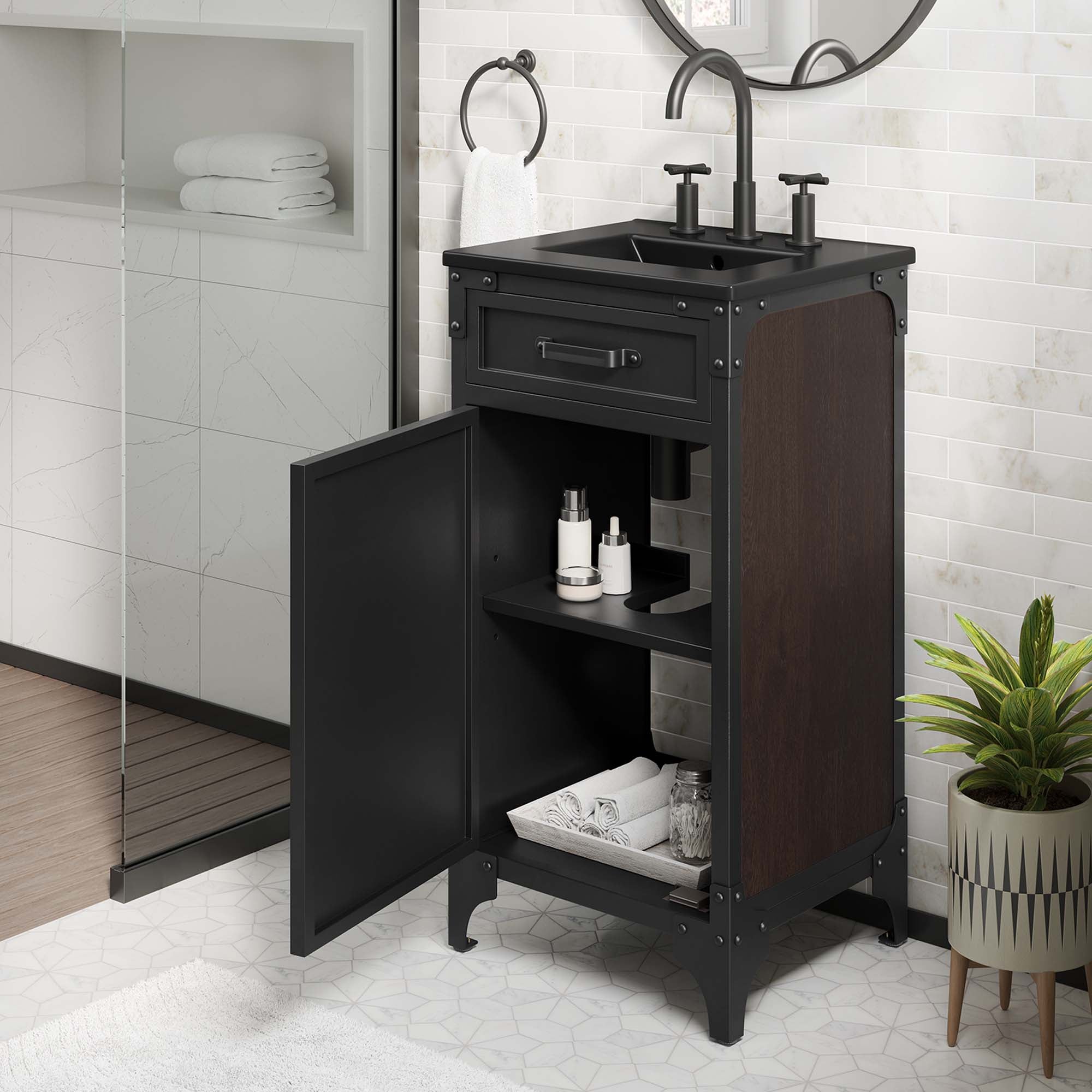 Modway Steamforge 18" Bathroom Vanity