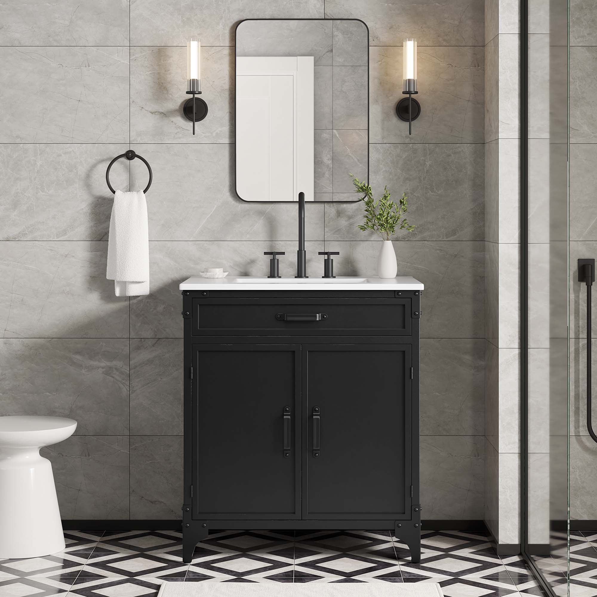 Modway Steamforge 30" Bathroom Vanity