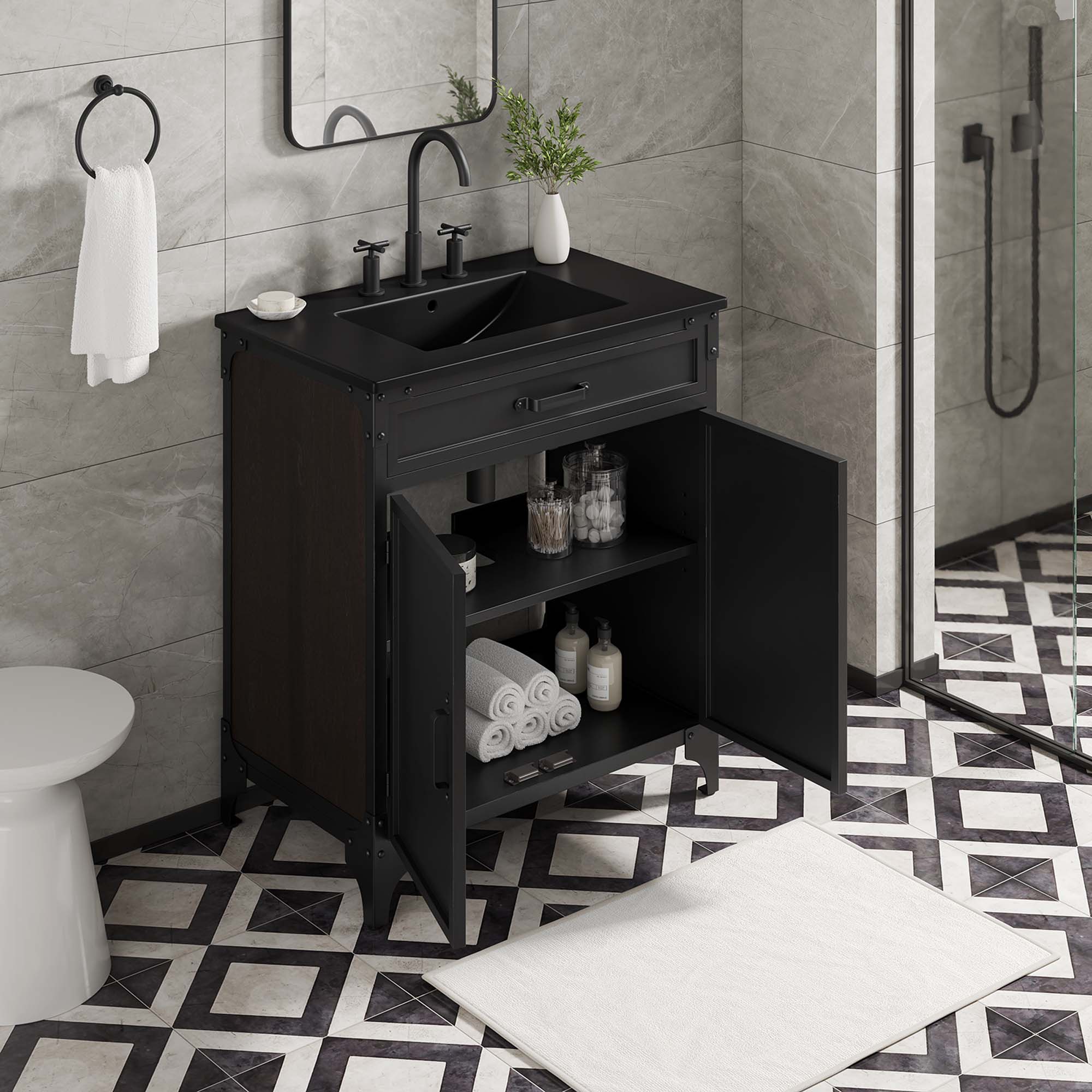 Modway Steamforge 30" Bathroom Vanity