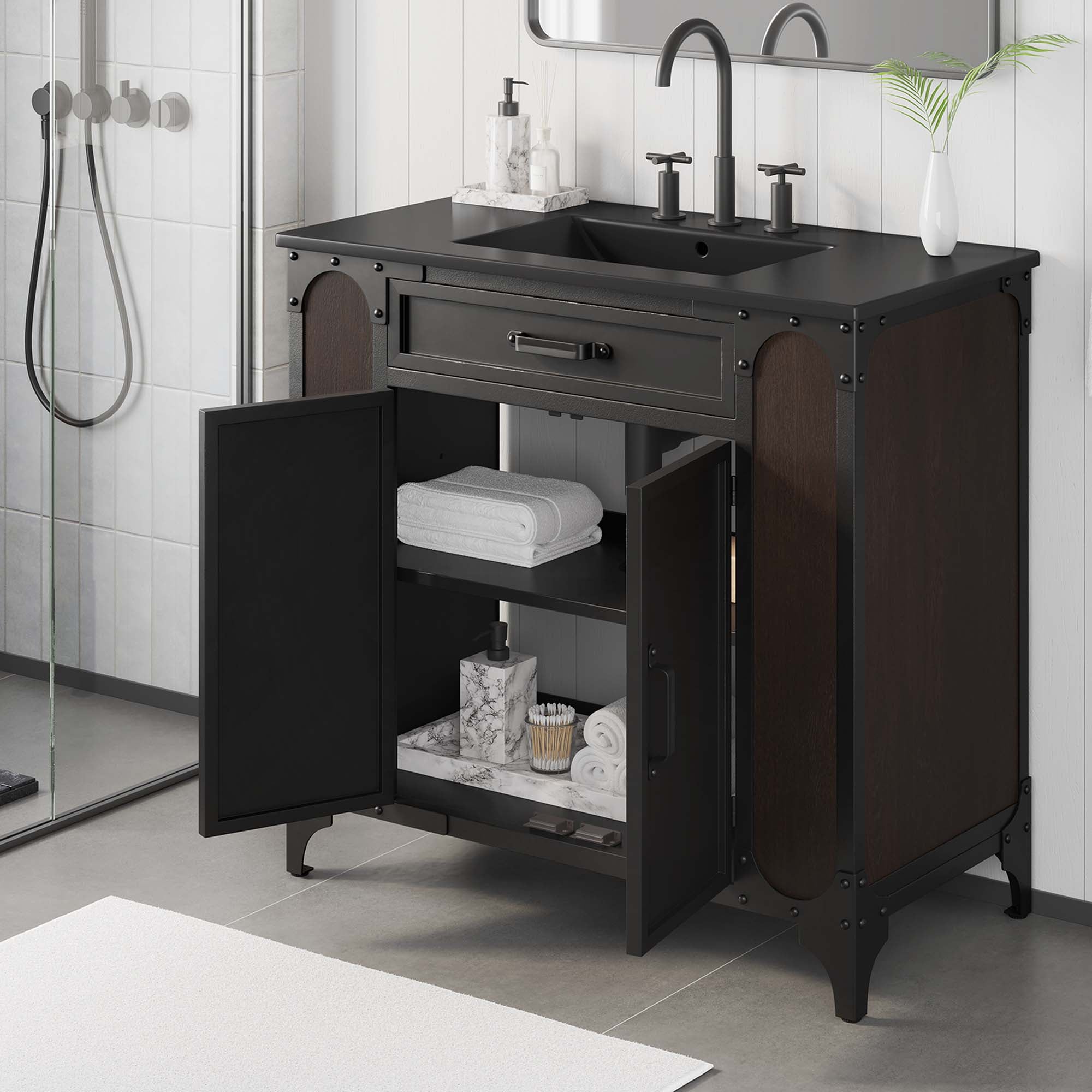 Modway Steamforge 36" Bathroom Vanity