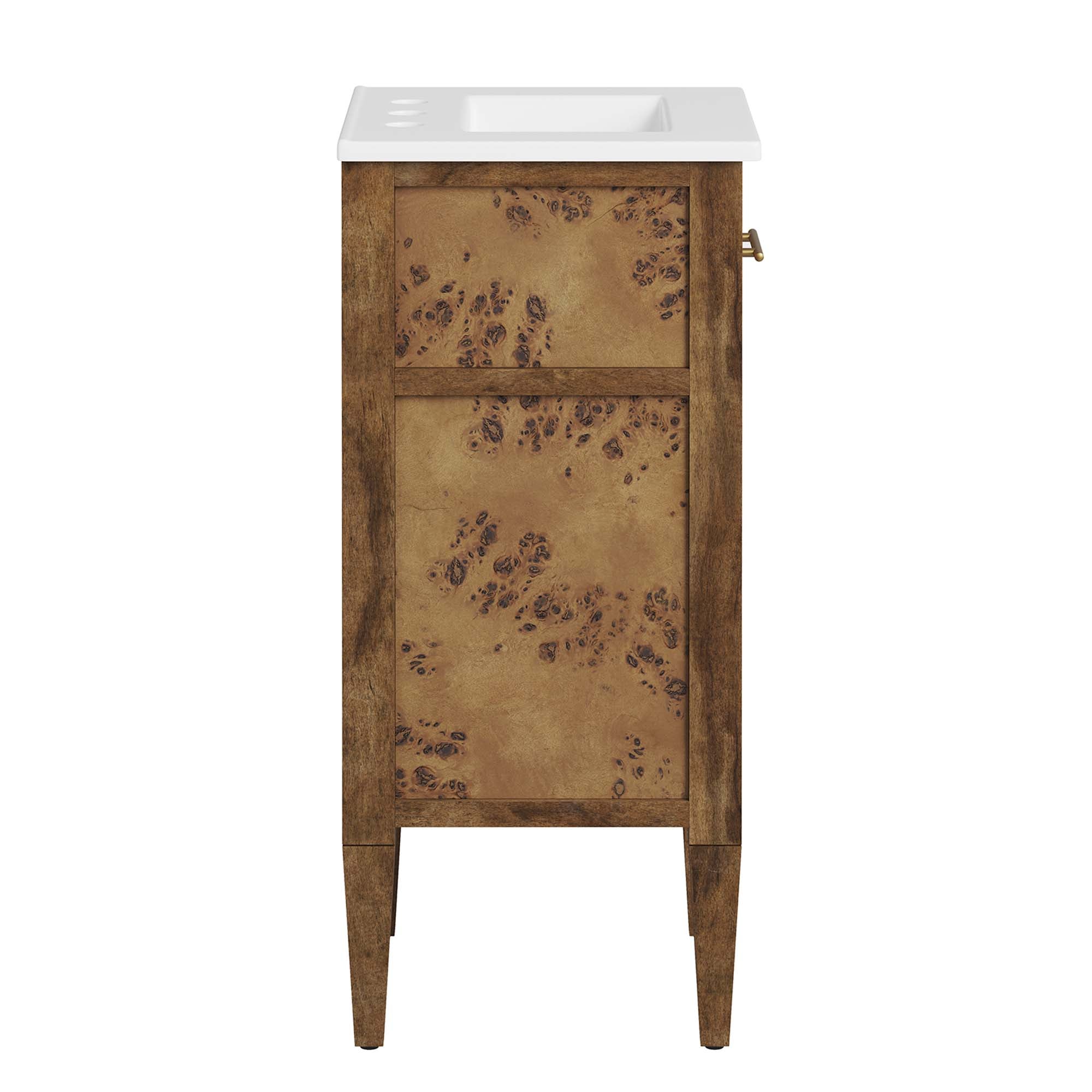 Modway Elysian 18" Wood Bathroom Vanity