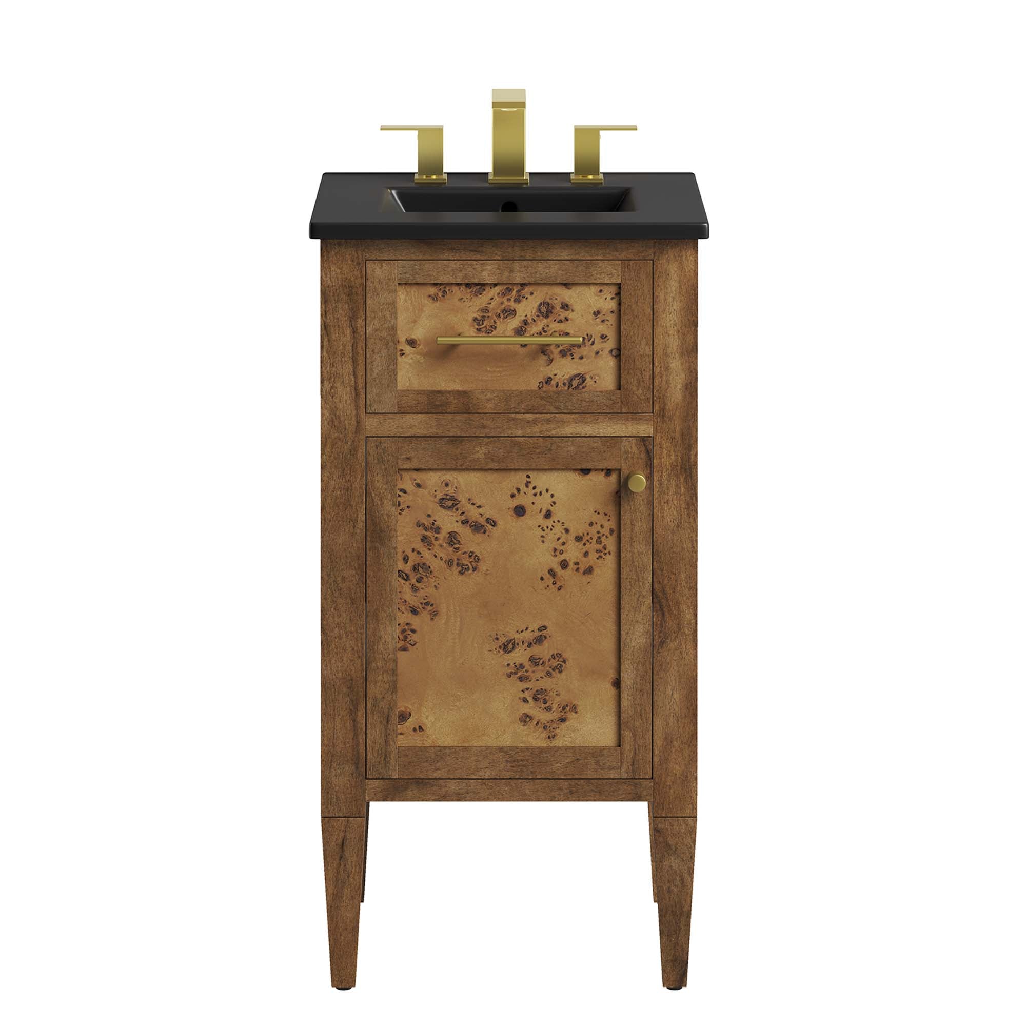 Modway Elysian 18" Wood Bathroom Vanity