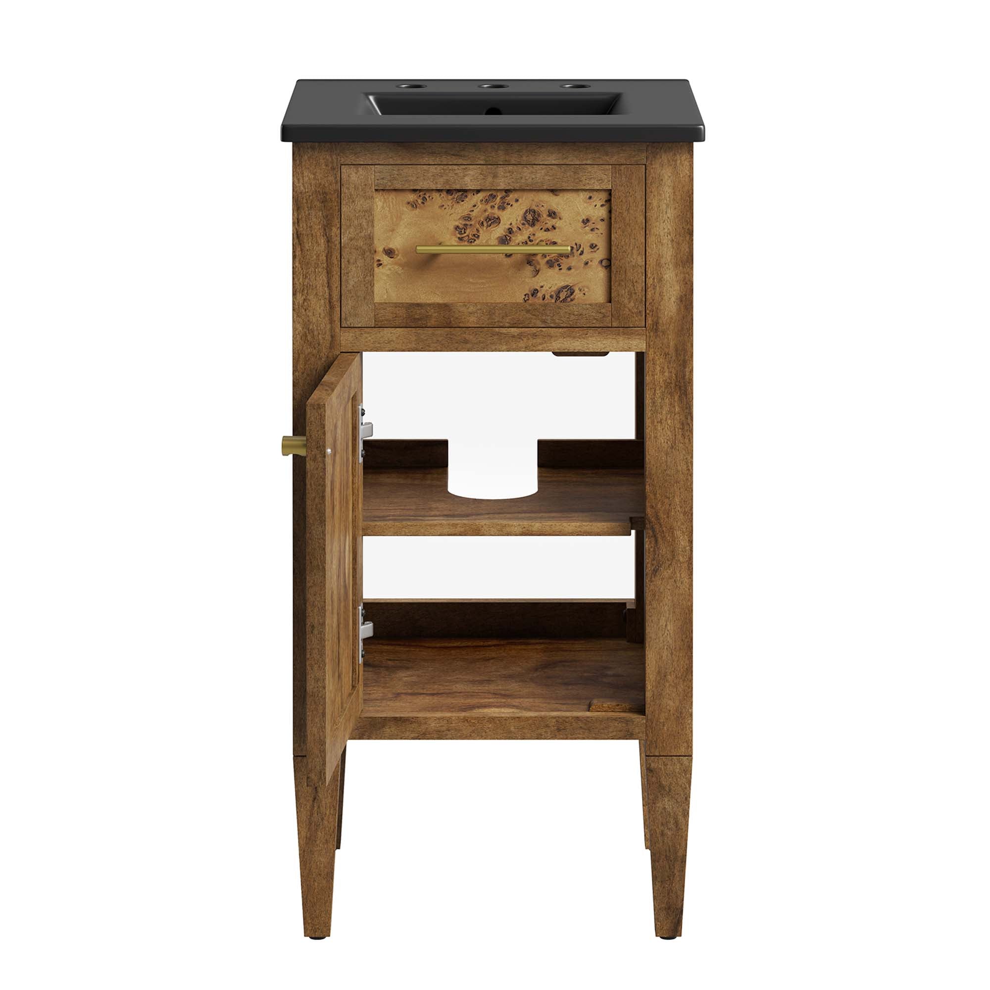 Modway Elysian 18" Wood Bathroom Vanity
